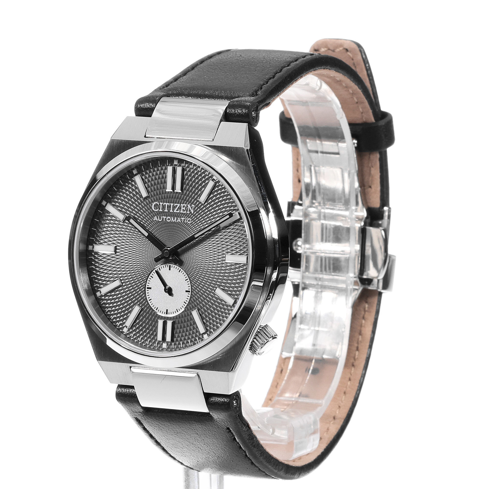 Citizen NK5010-01H zegarek srebrny klasyczny Automat pasek