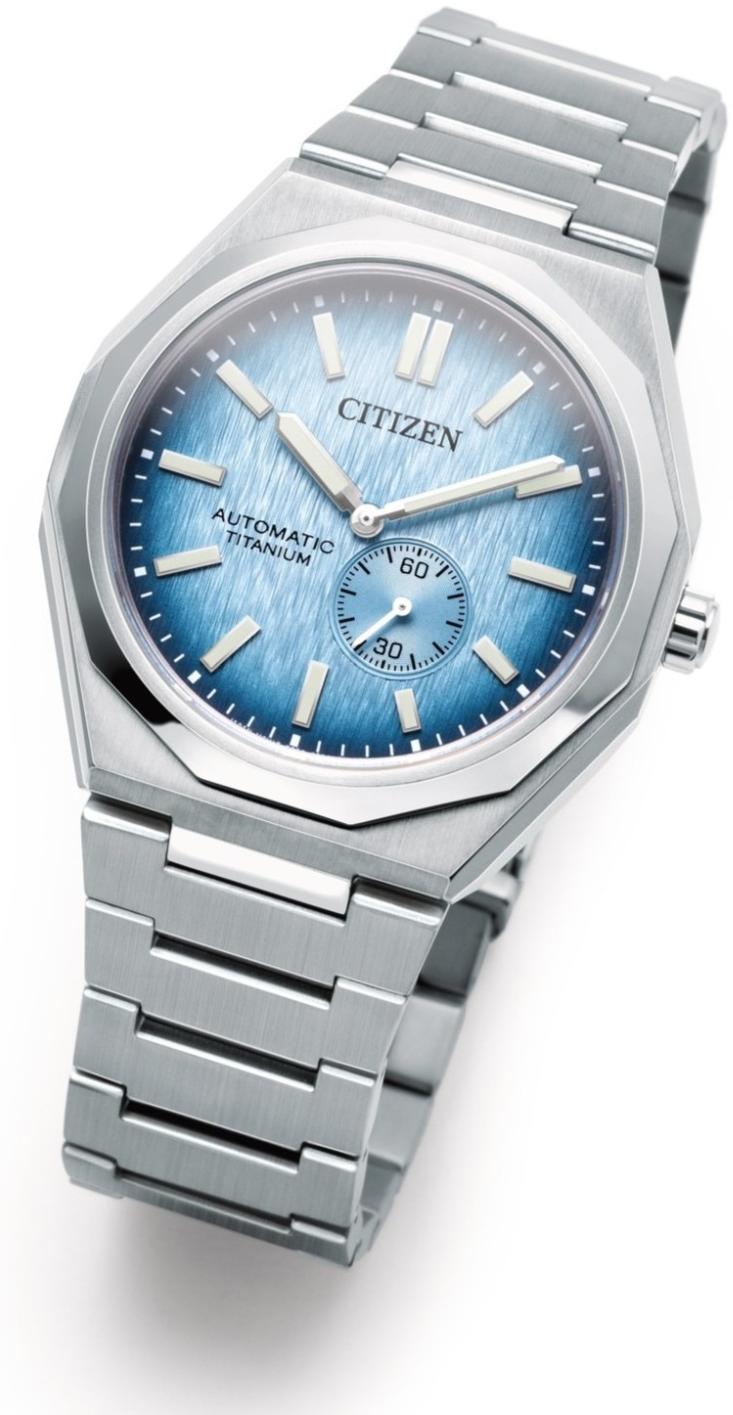 Citizen NK5020-58L Automat Zenshin 60 zegarek męski klasyczny szafirowe