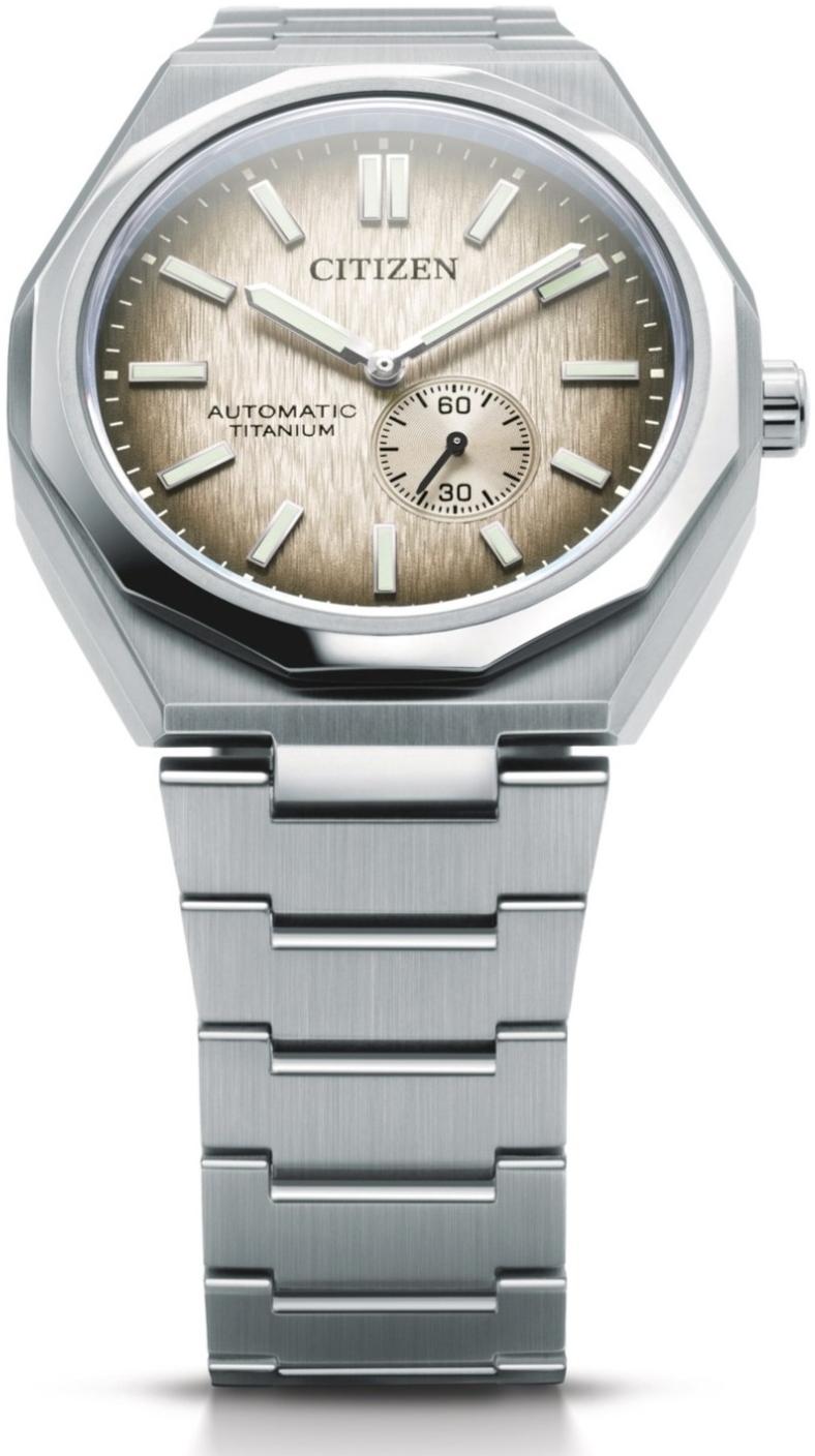 Citizen NK5020-58P Automat Zenshin 60 zegarek męski klasyczny szafirowe