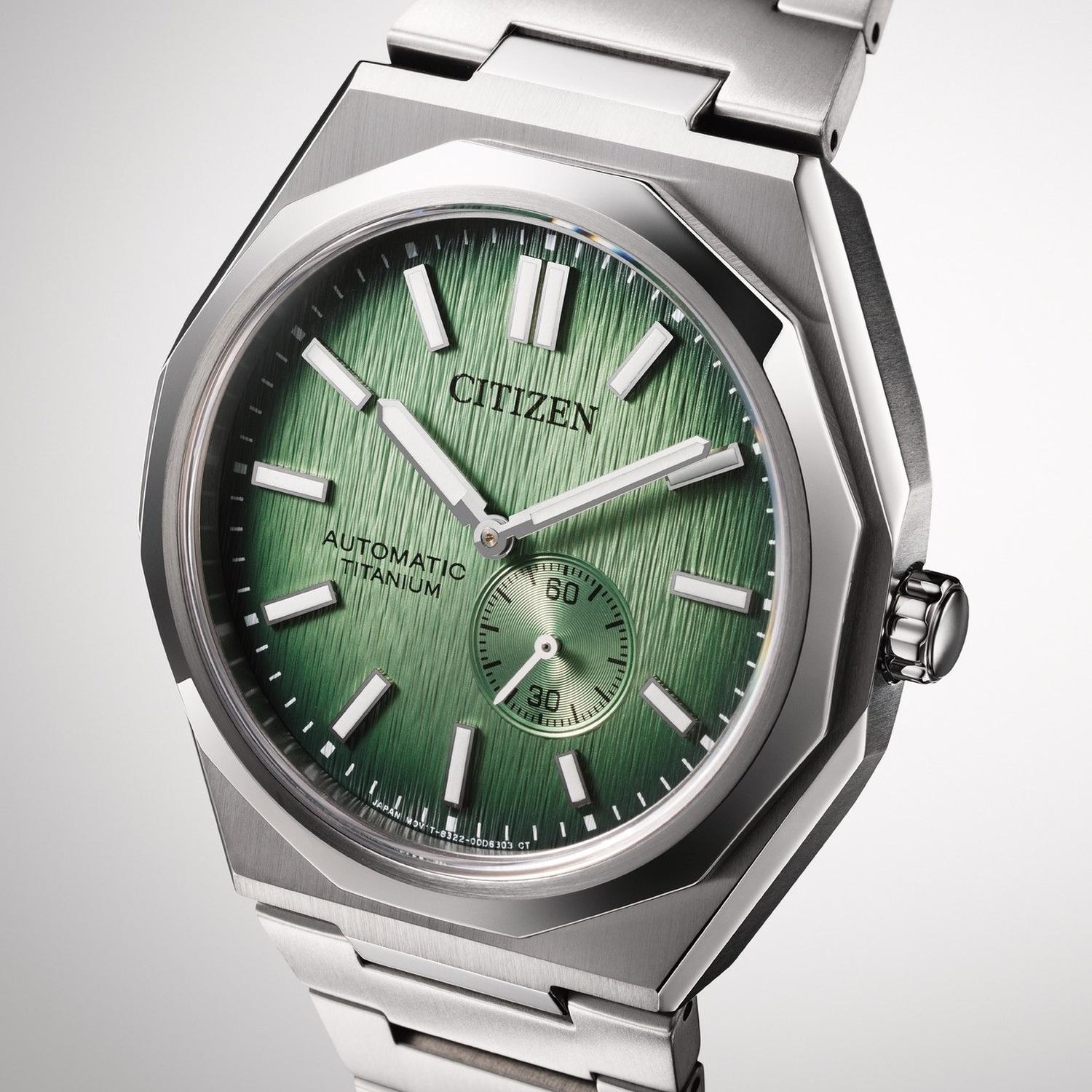 Citizen NK5020-58X zegarek srebrny klasyczny Automat bransoleta - miniatura 9