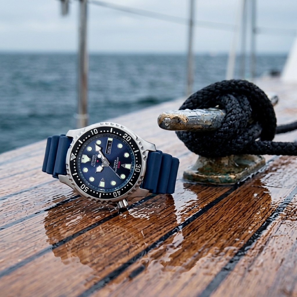 Citizen NY0040-17LC PROMASTER AUTOMATIC DIVER 200m zegarek sportowy Promaster - miniatura 4