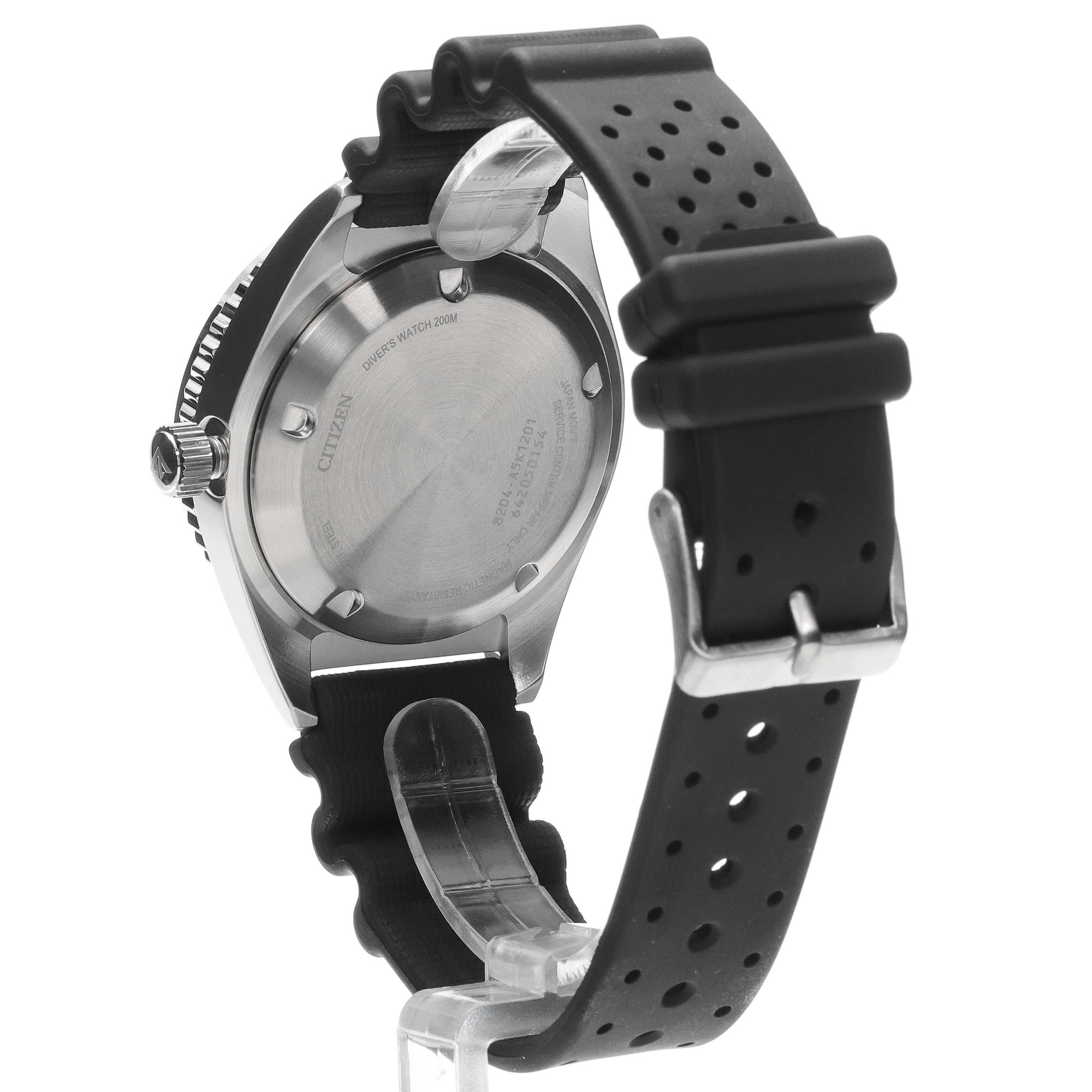 Citizen NY0120-01EC Promaster PROMASTER AUTOMATIC DIVER 200m zegarek męski klasyczny mineralne - miniatura 4
