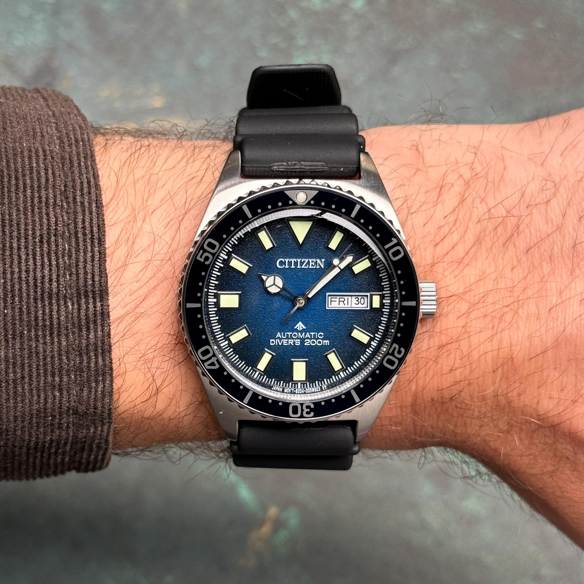 Citizen NY0129-07LC PROMASTER AUTOMATIC DIVER 200m Promaster klasyczny zegarek srebrny