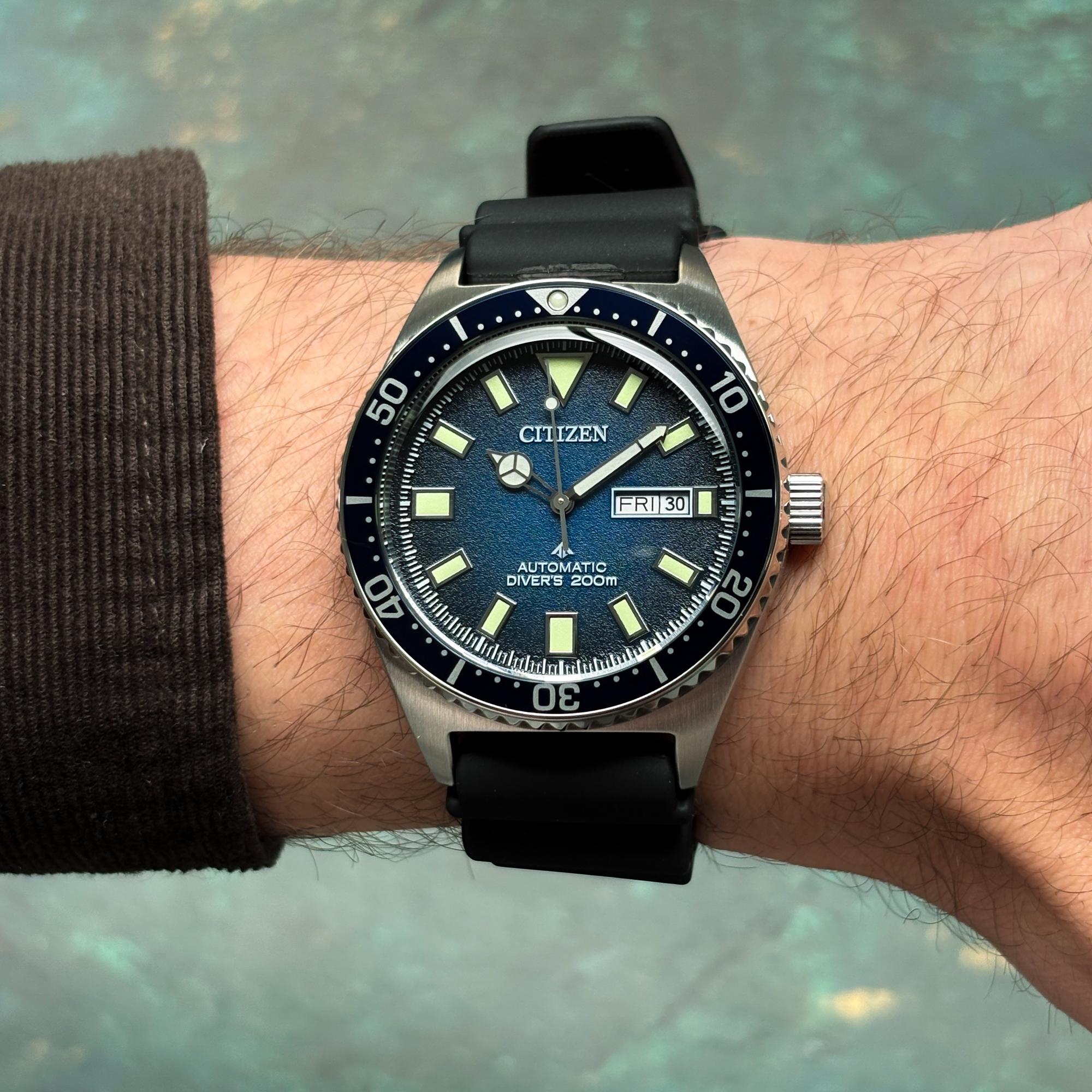 Citizen NY0129-07LC Promaster PROMASTER AUTOMATIC DIVER 200m zegarek męski klasyczny mineralne