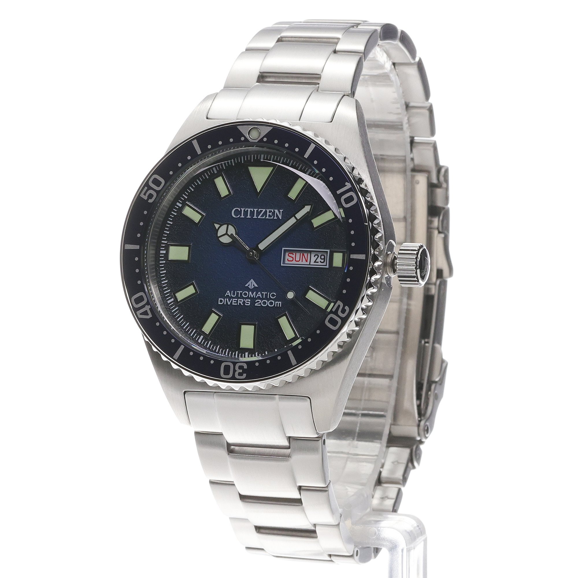 Citizen NY0129-58LC Promaster PROMASTER AUTOMATIC DIVER 200m zegarek męski klasyczny mineralne - miniatura 2