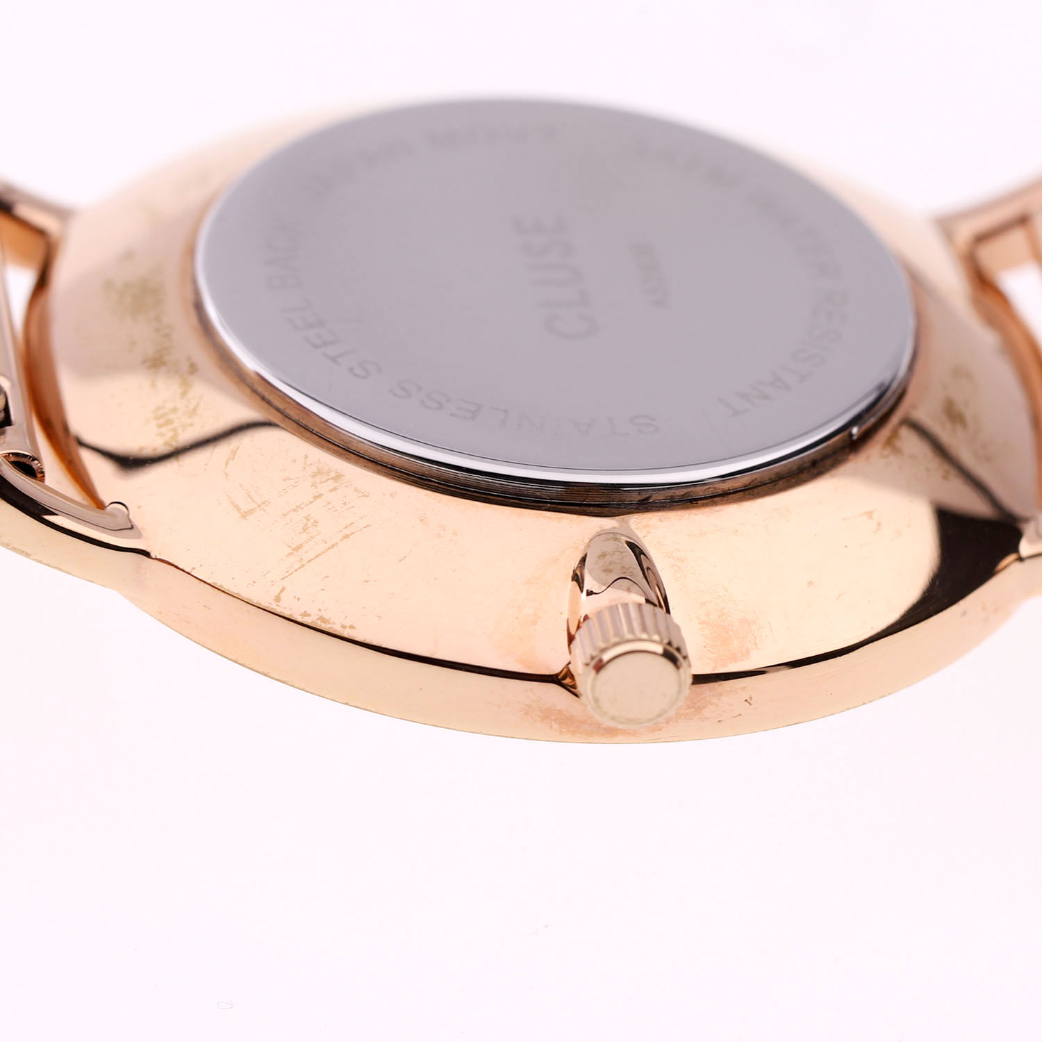 Cluse CL18303-POWYSTAWOWY Pavane Rose Gold Stones zegarek damski klasyczny mineralne