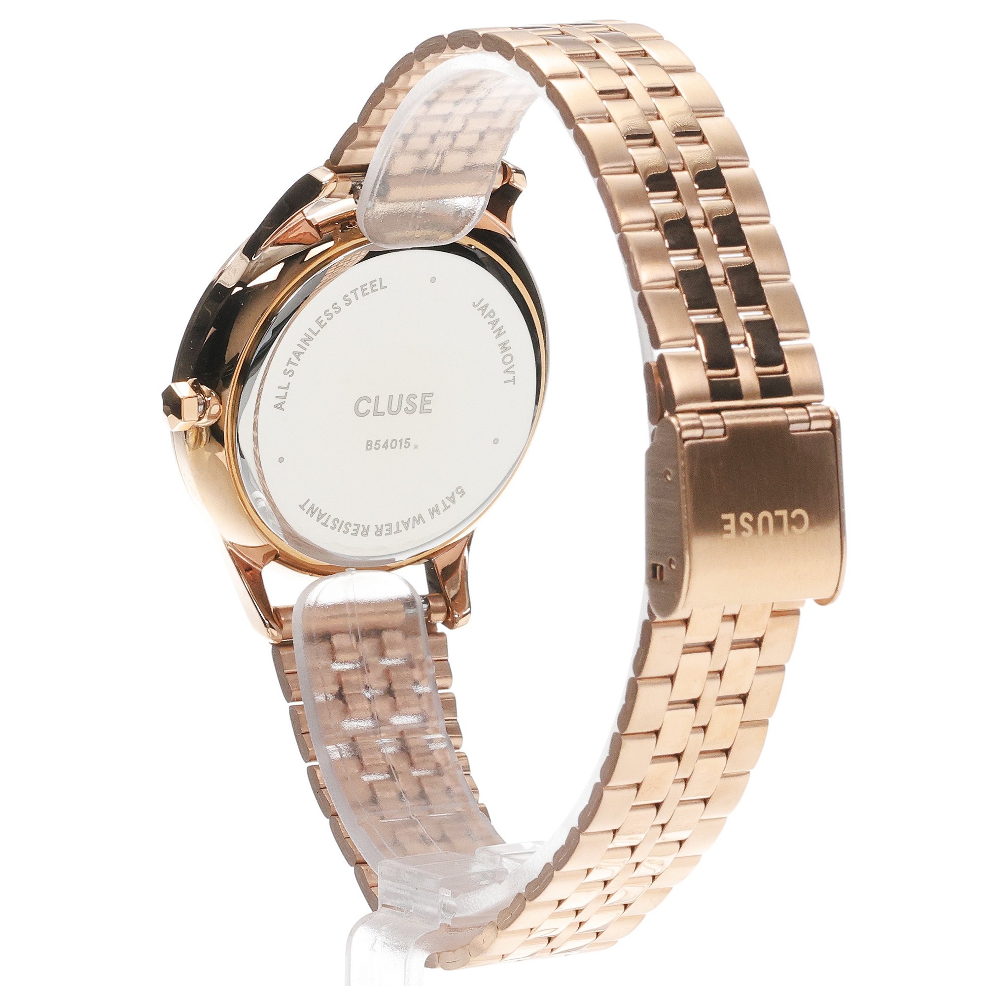 Cluse CW10702 Minuit Minuit Multifunction White-Rose Gold zegarek damski klasyczny mineralne - miniatura 4