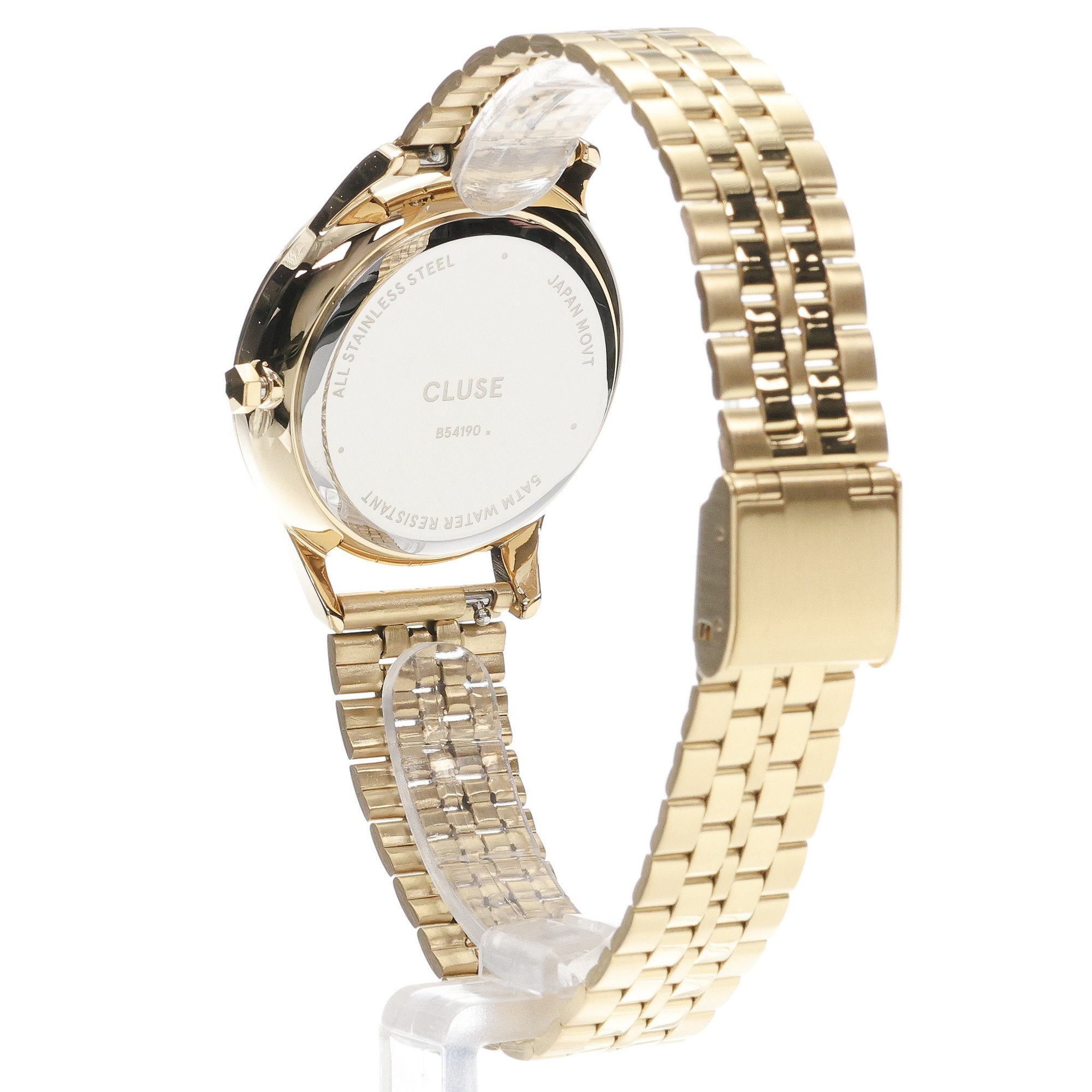 Cluse CW10709 zegarek złoty klasyczny Minuit bransoleta
