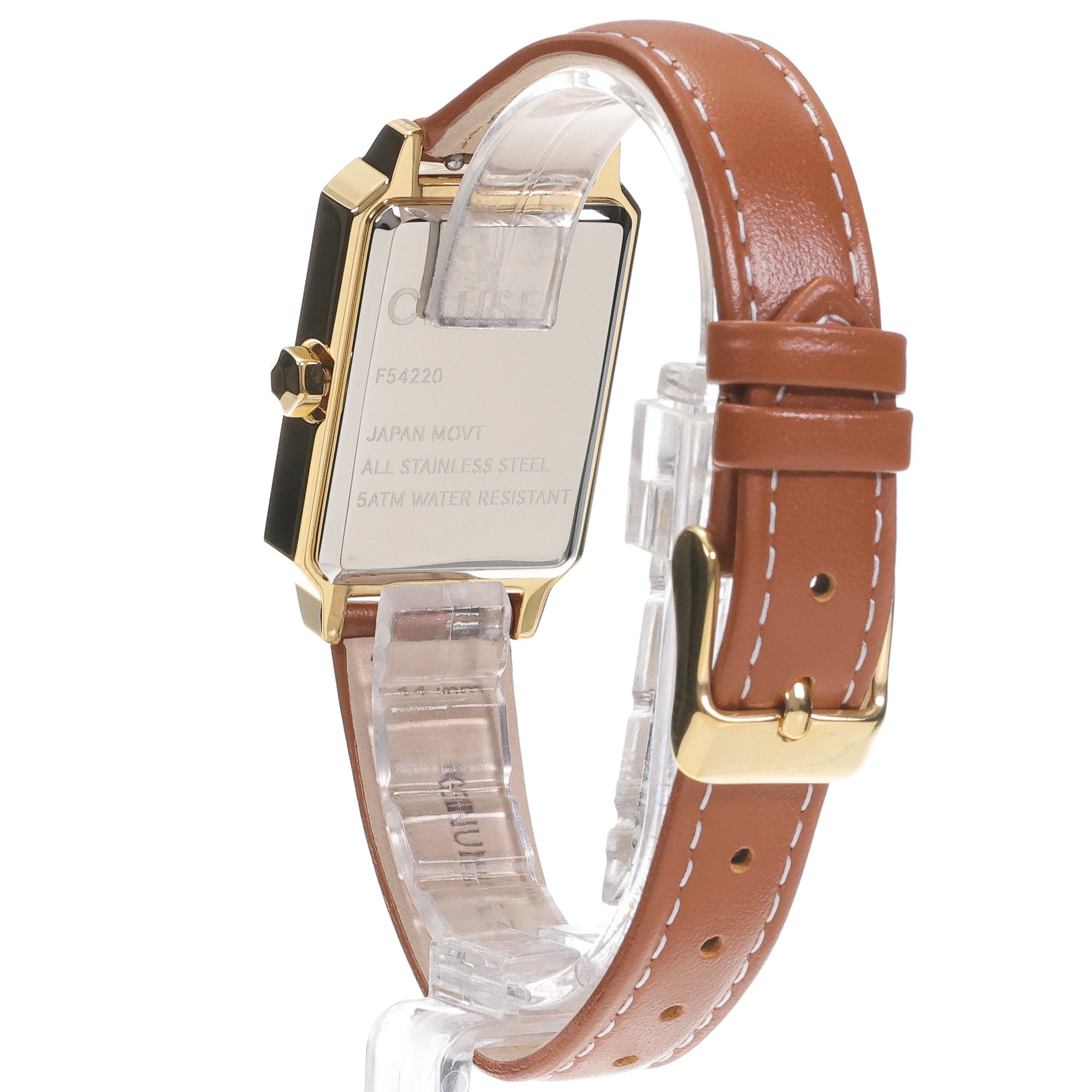 Cluse CW11515 zegarek złoty klasyczny Fluette pasek - miniatura 4