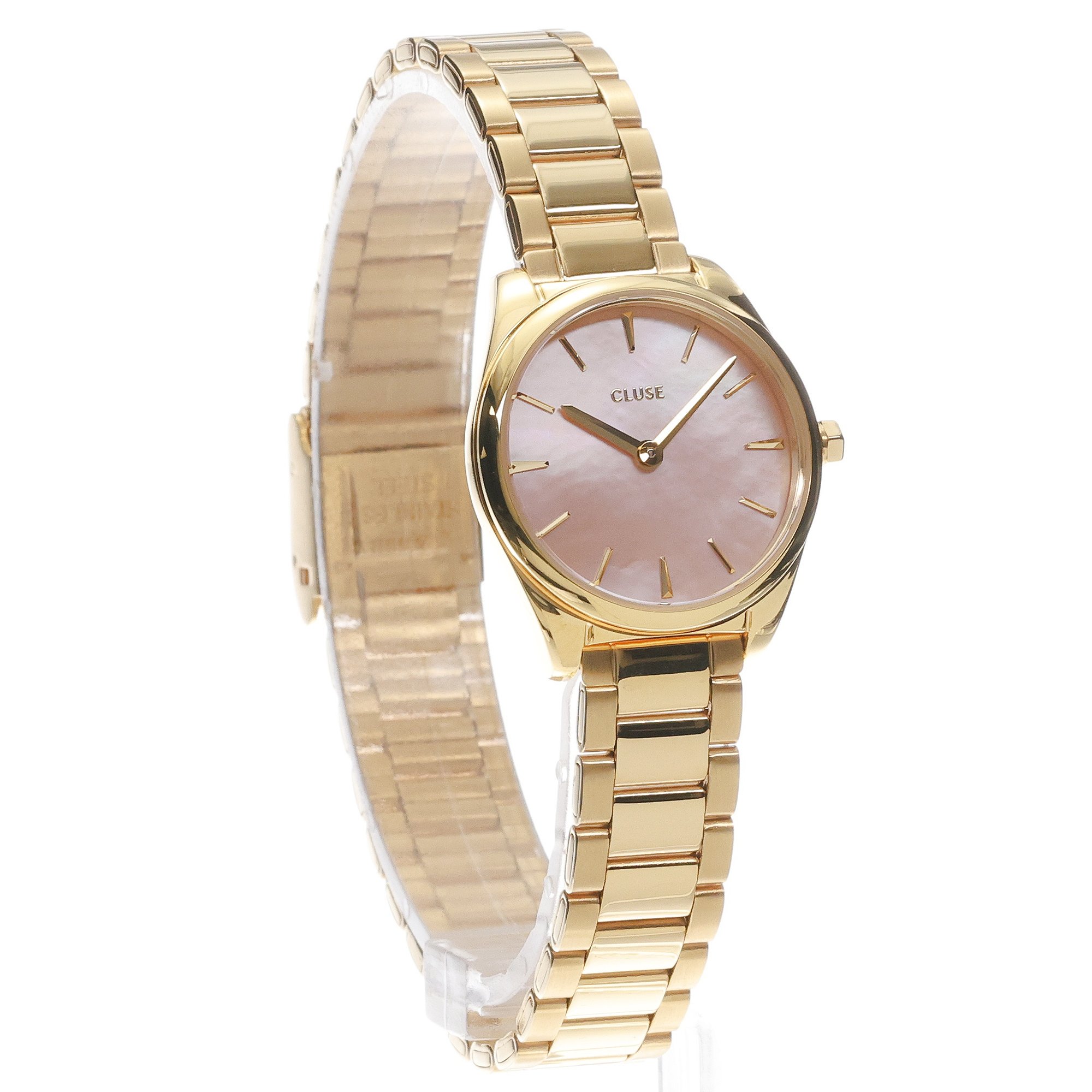 Cluse CW11709 zegarek złoty klasyczny Feroce Petite bransoleta