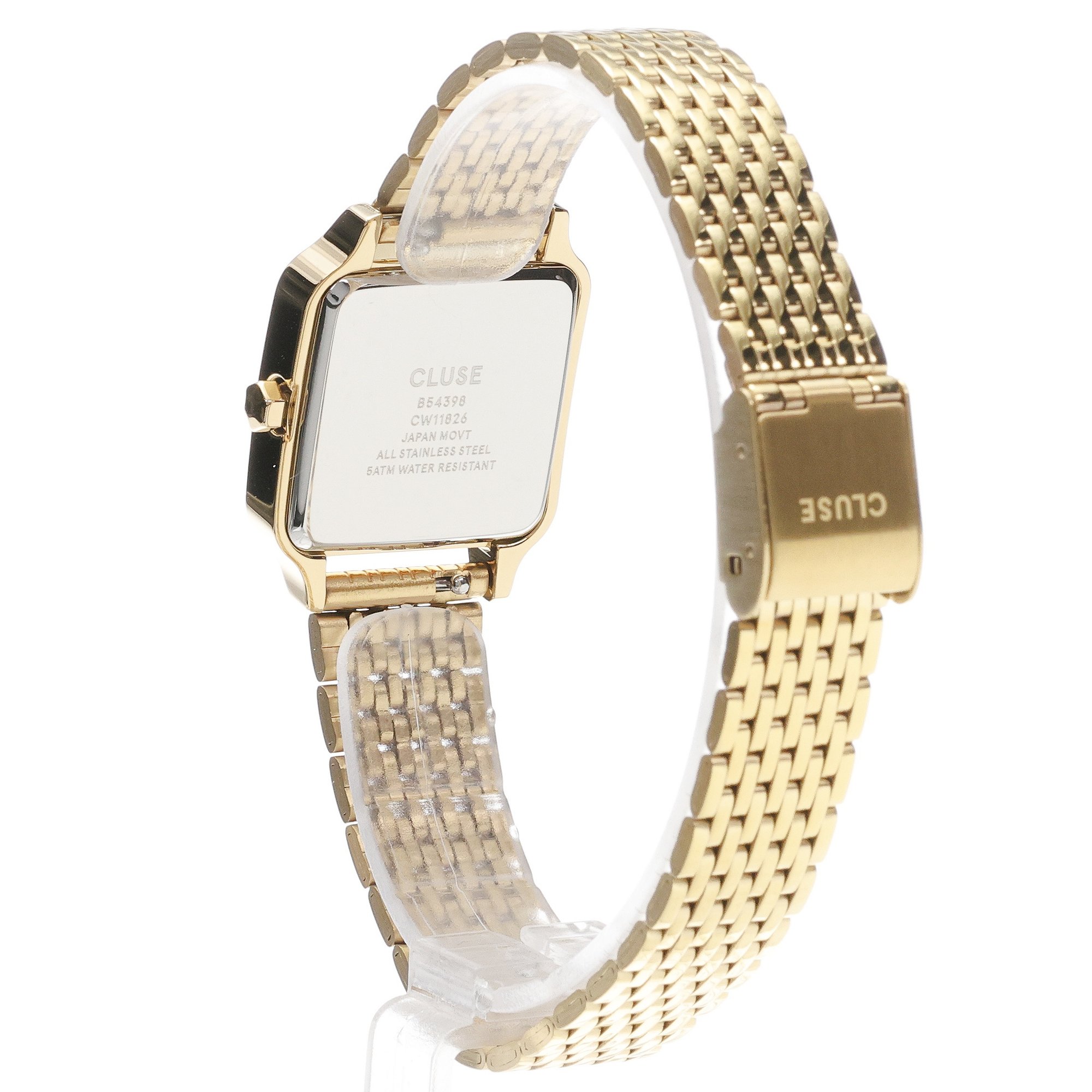 Cluse CW11826 Gracieuse Gracieuse Petite Steel Glass Pearls White Gold zegarek damski klasyczny mineralne - miniatura 4
