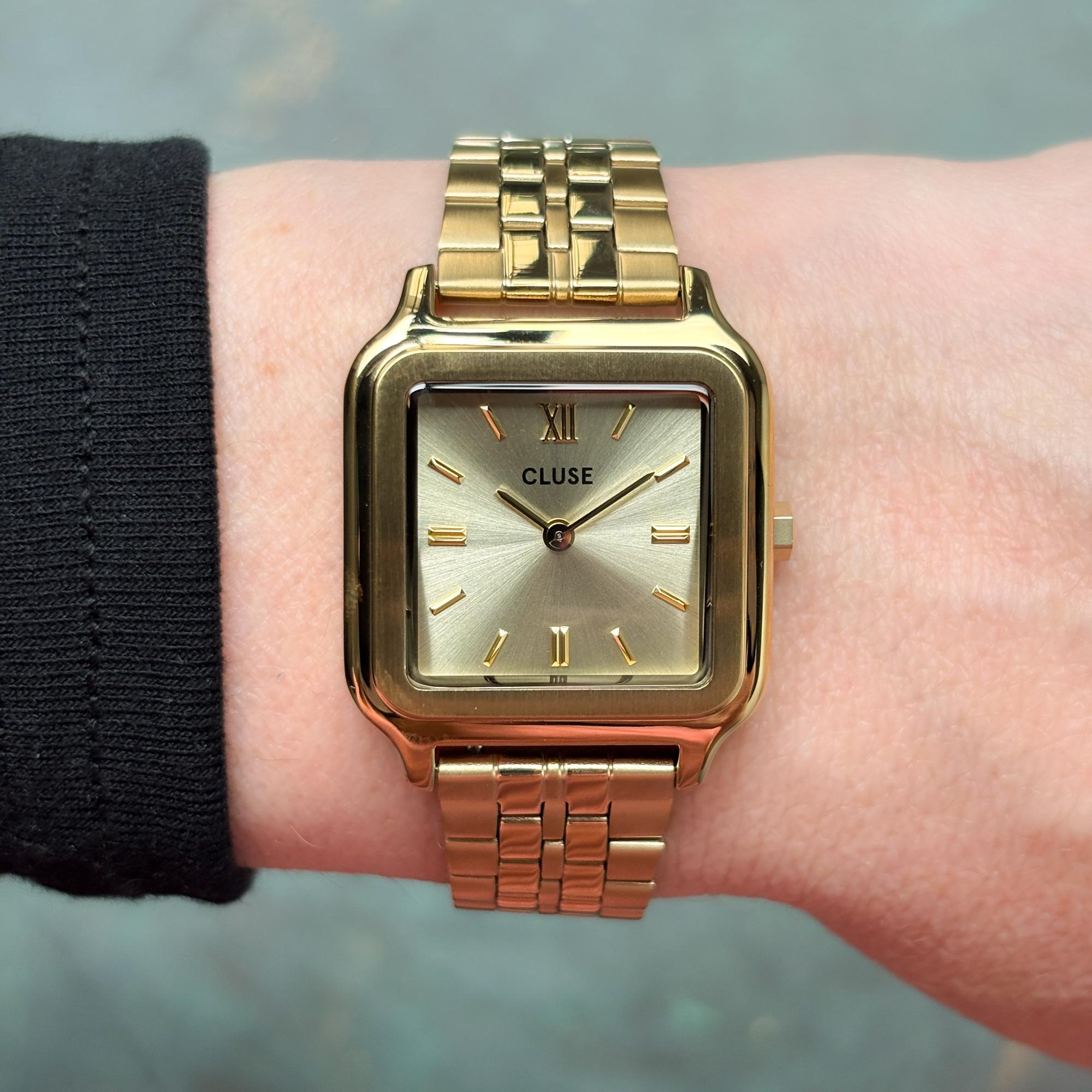 Cluse CW11902 Watch Steel Gold Colour Gracieuse fashion-modowy zegarek złoty - miniatura 12