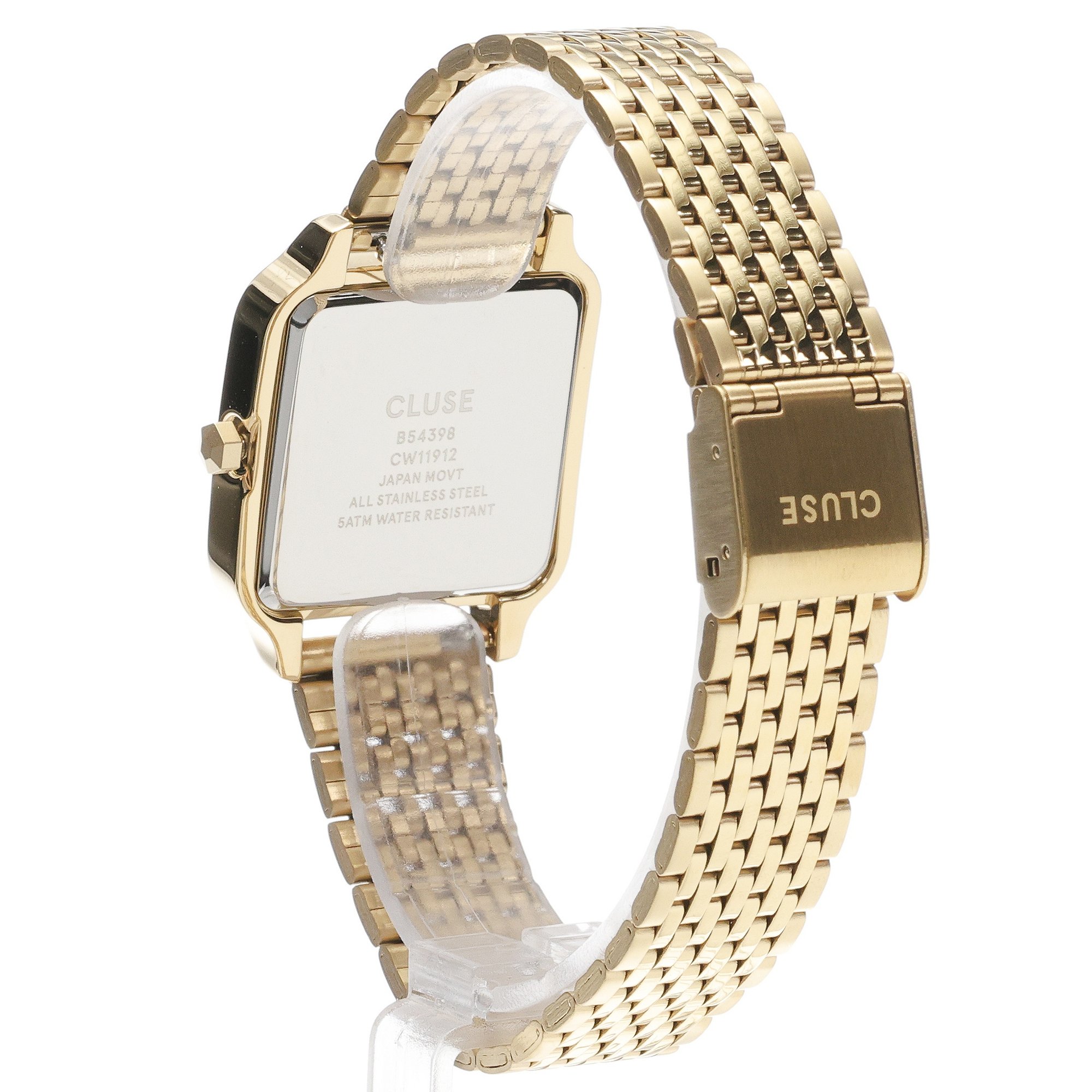 Cluse CW11912 Gracieuse Gracieuse Steel Lace Textured Gold zegarek damski klasyczny mineralne