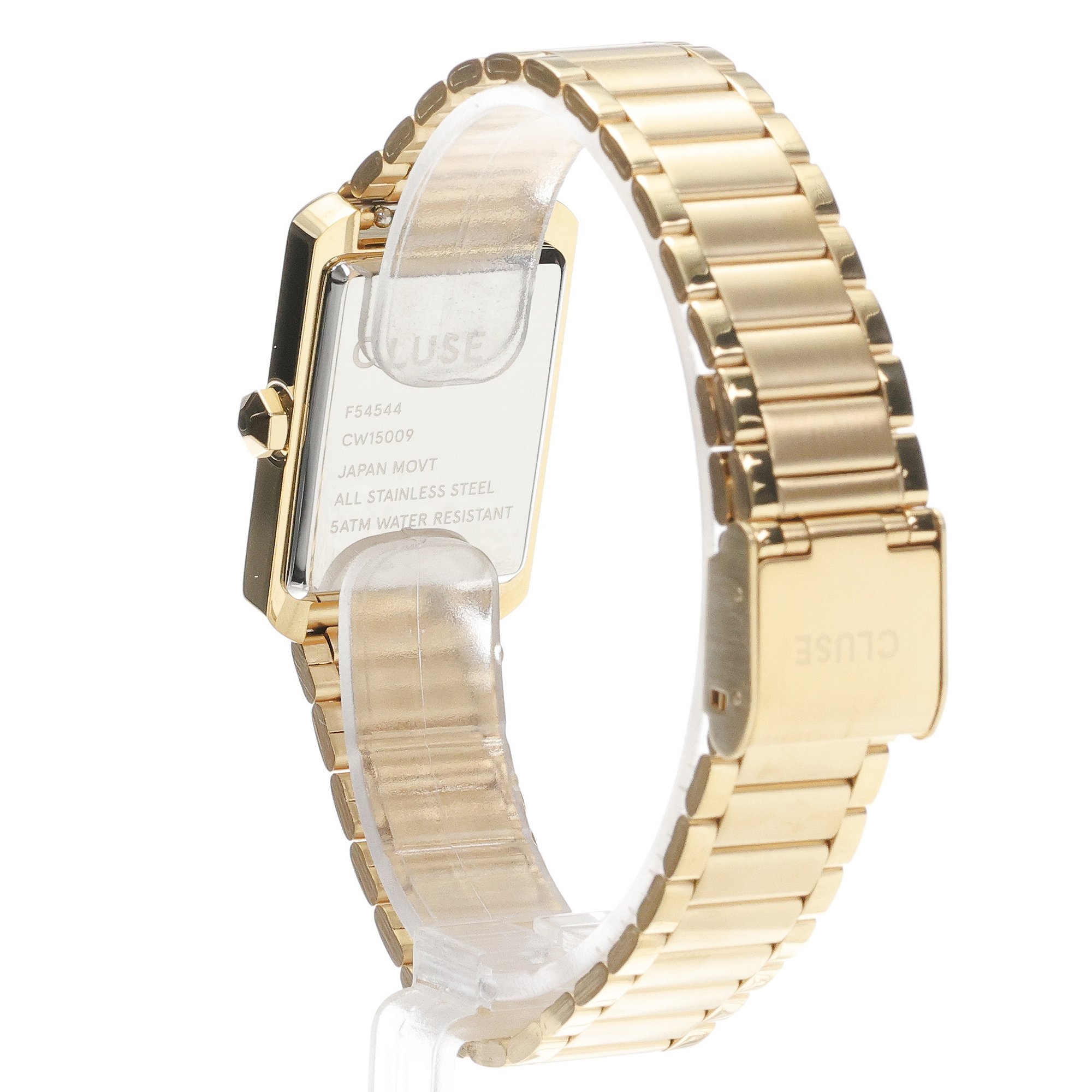 Cluse CW15009 zegarek złoty klasyczny Belisenna bransoleta