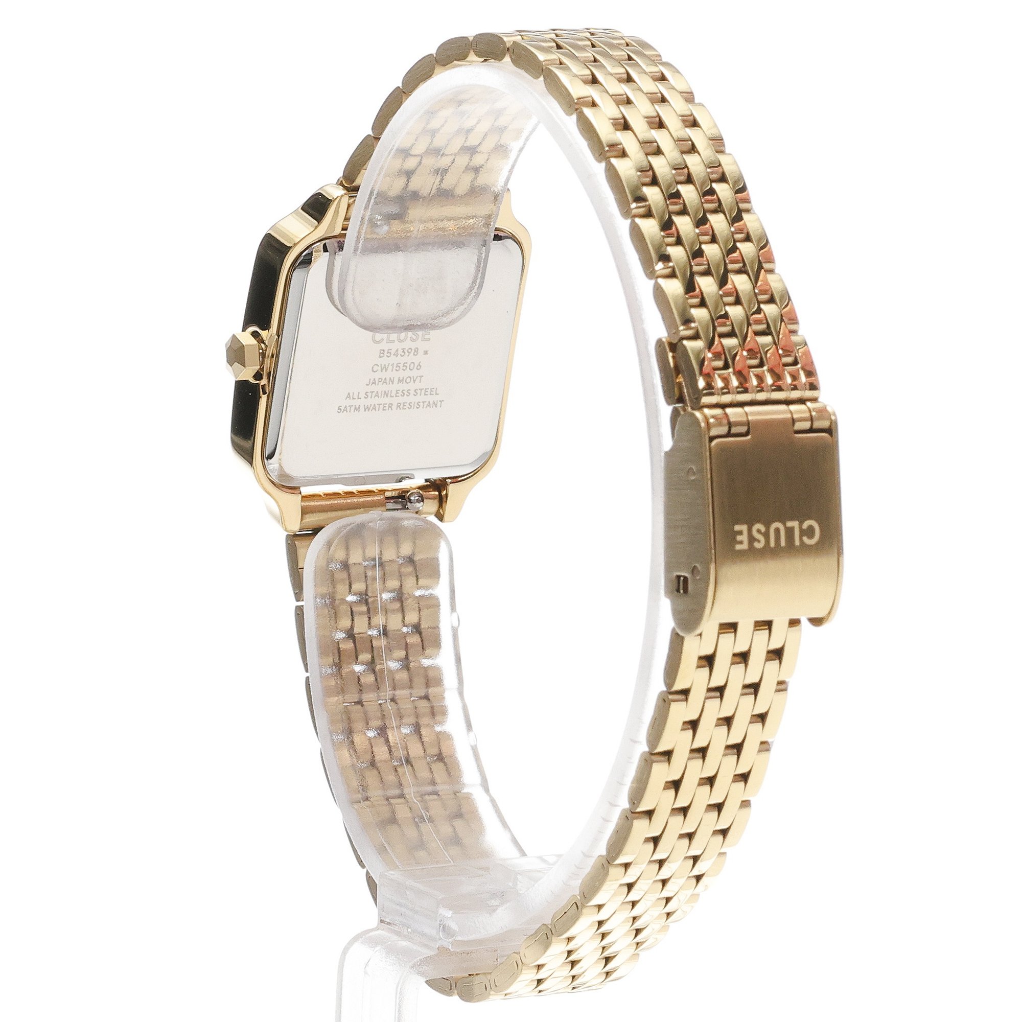 Cluse CW15506 Gracieuse Mini Steel White Gold Gracieuse klasyczny zegarek złoty - miniatura 4