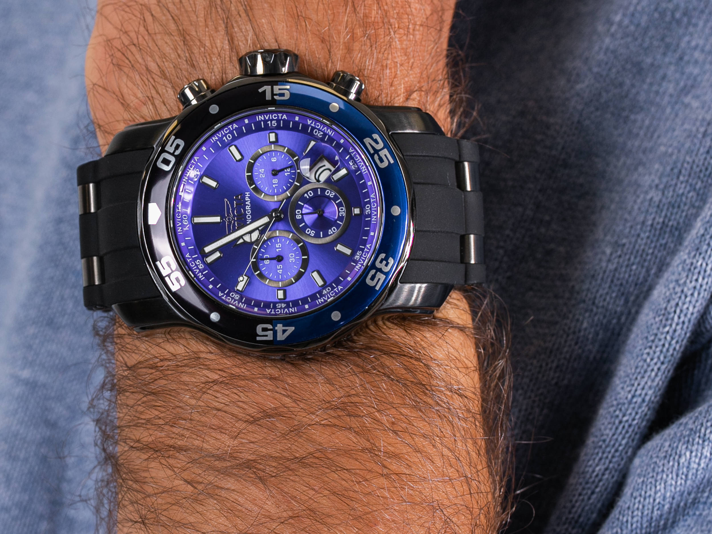 Invicta 26128 Pro Diver zegarek sportowy Pro Diver - miniatura 2