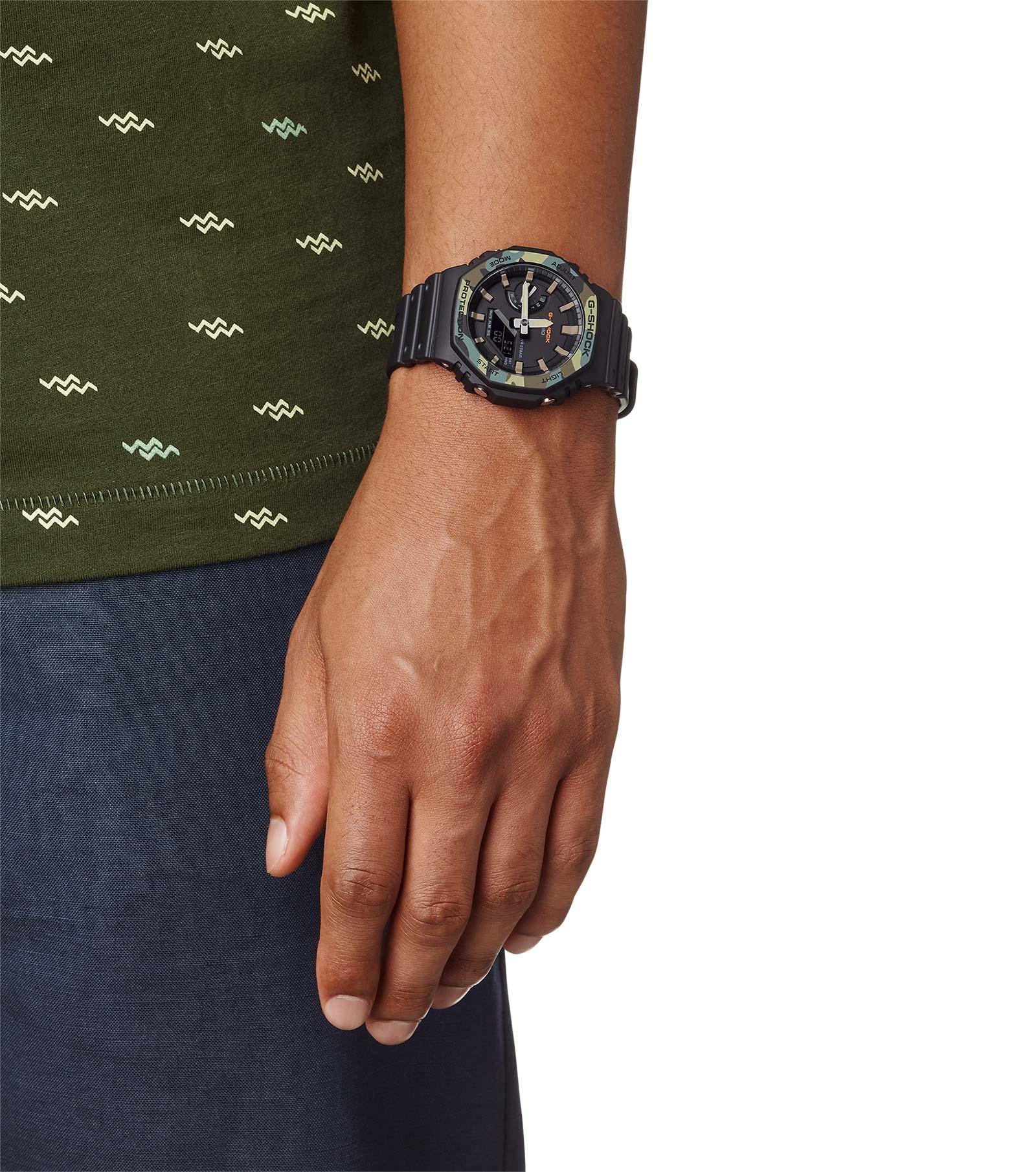 zegarek G-Shock GA-2100SU-1AER czarny G-Shock - miniatura 8