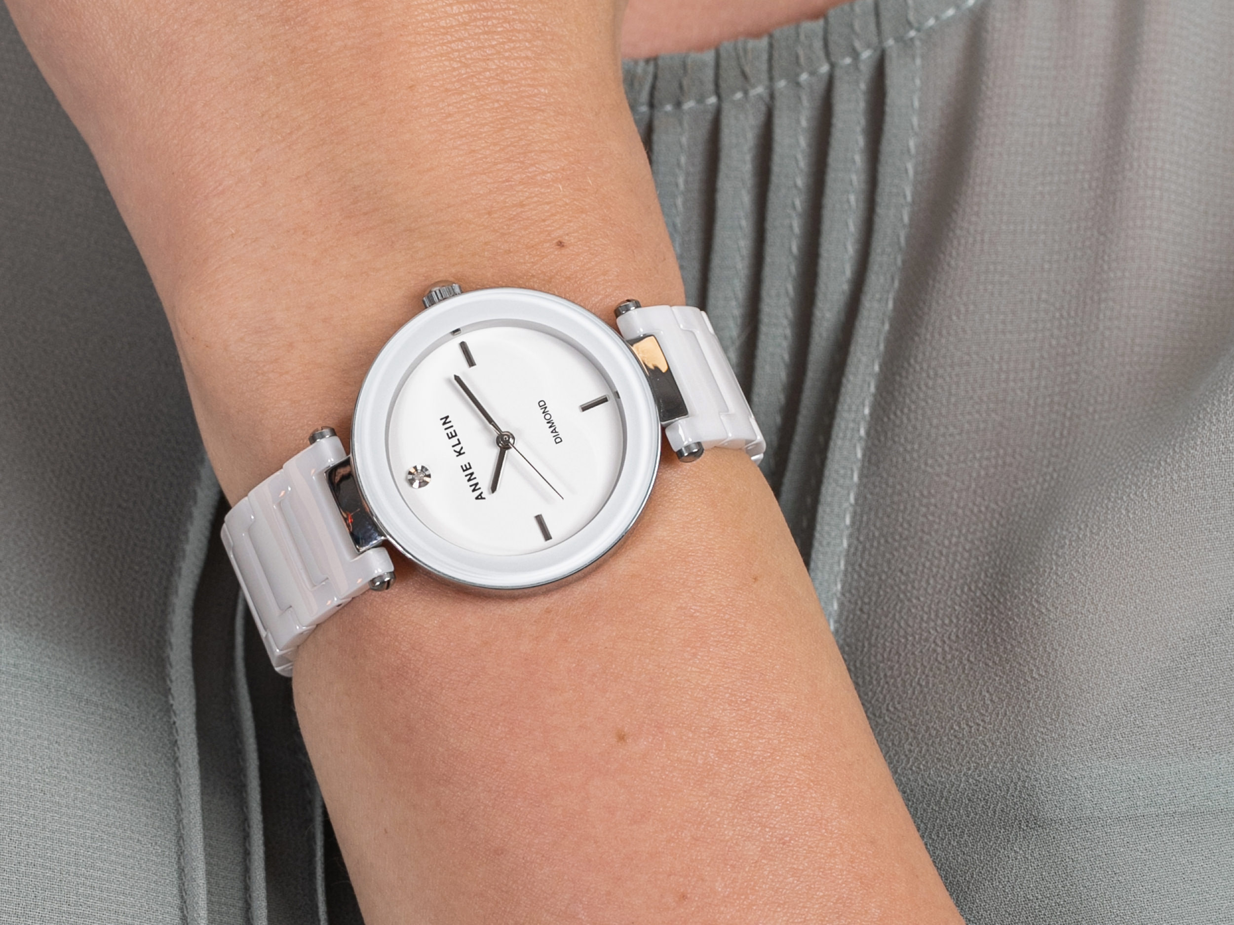 Anne Klein AK-1019WTWT zegarek fashion/modowy Bransoleta