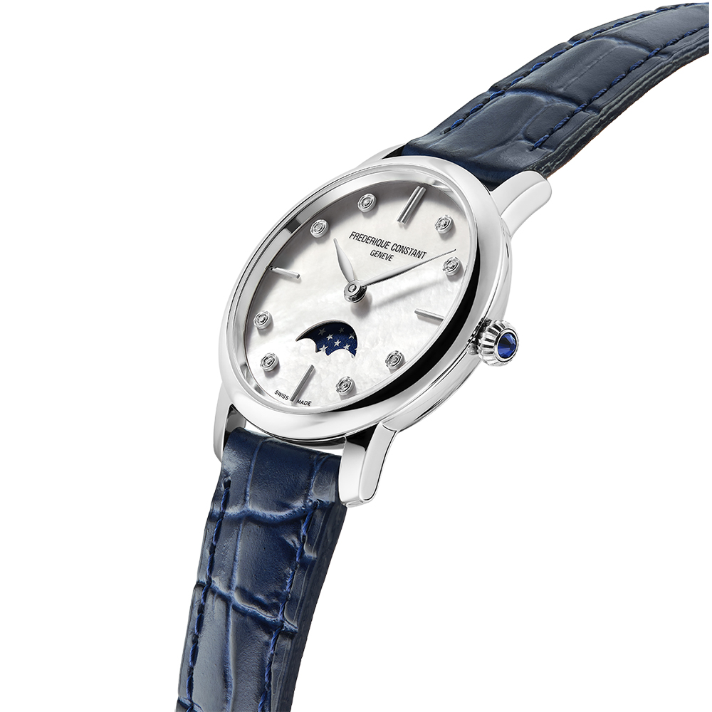 Frederique Constant FC-206MPWD1S6 zegarek damski Slimline - miniatura 3