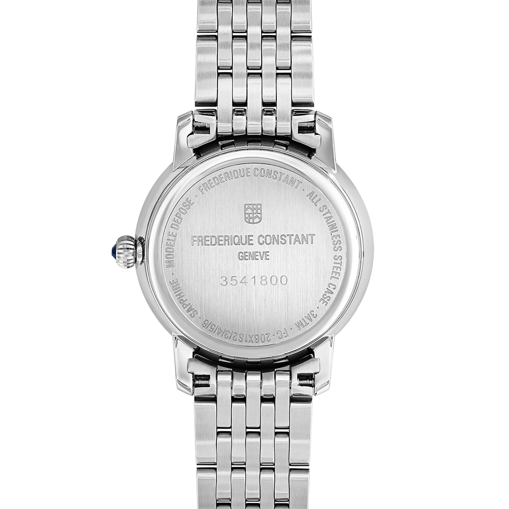 Frederique Constant FC-206MPWD1S6B damski zegarek Slimline bransoleta - miniatura 6