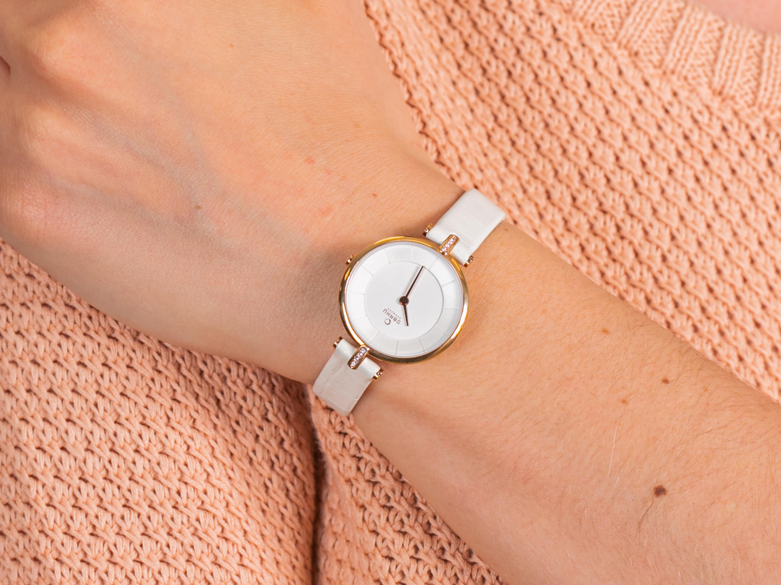 Obaku Denmark V168LEVIRW zegarek klasyczny Slim