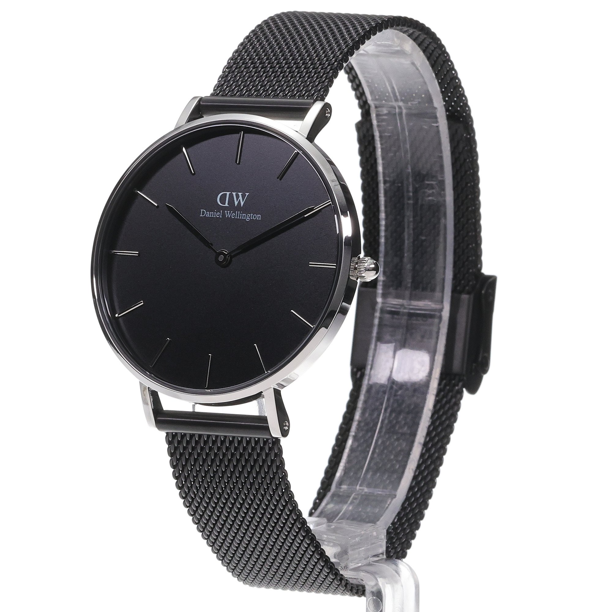 Daniel Wellington DW00100308 Petite Ashfield Silver 36mm Petite klasyczny zegarek srebrny