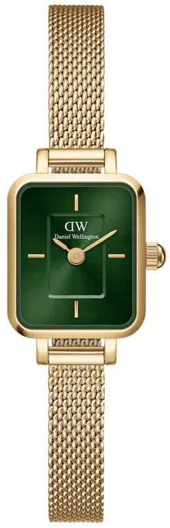 Daniel Wellington DW00100653 Quadro Quadro Mini Evergold Emerald 18 mm