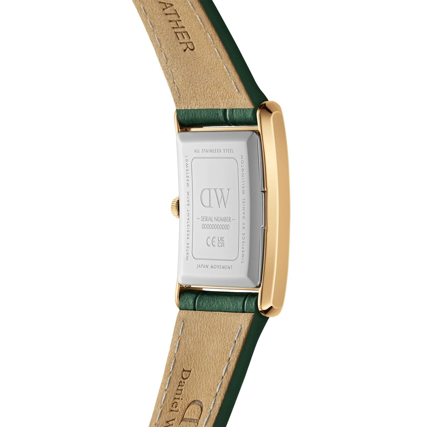 Daniel Wellington DW00100695 Bound Crocodile Champagne Sunray Gold 22mm zegarek klasyczny Bound - miniatura 7