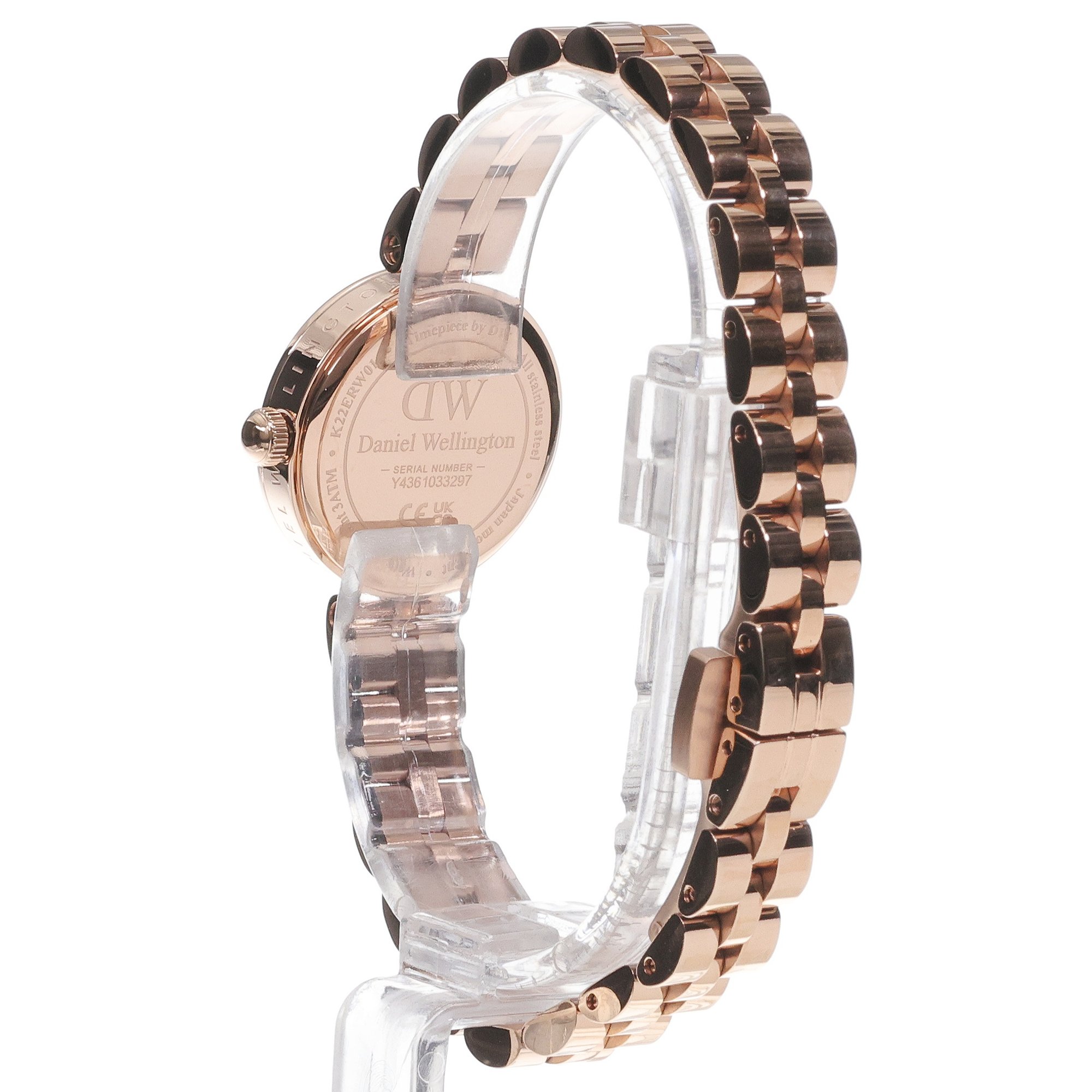 Daniel Wellington DW00100717 Elan Elan Lumine Rose Gold 22mm zegarek damski fashion-modowy mineralne