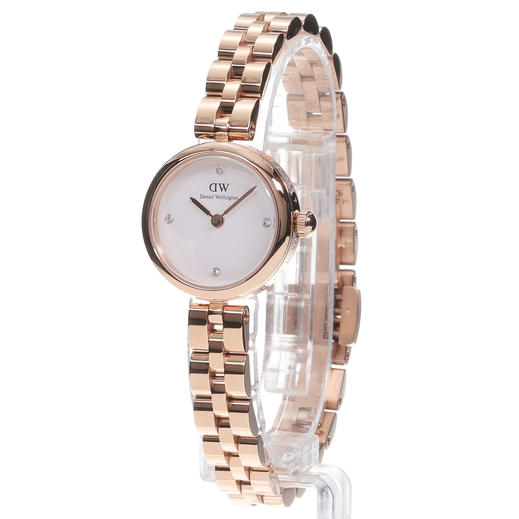 Daniel Wellington DW00100717 Elan Lumine Rose Gold 22mm Elan fashion-modowy zegarek różowe złoto