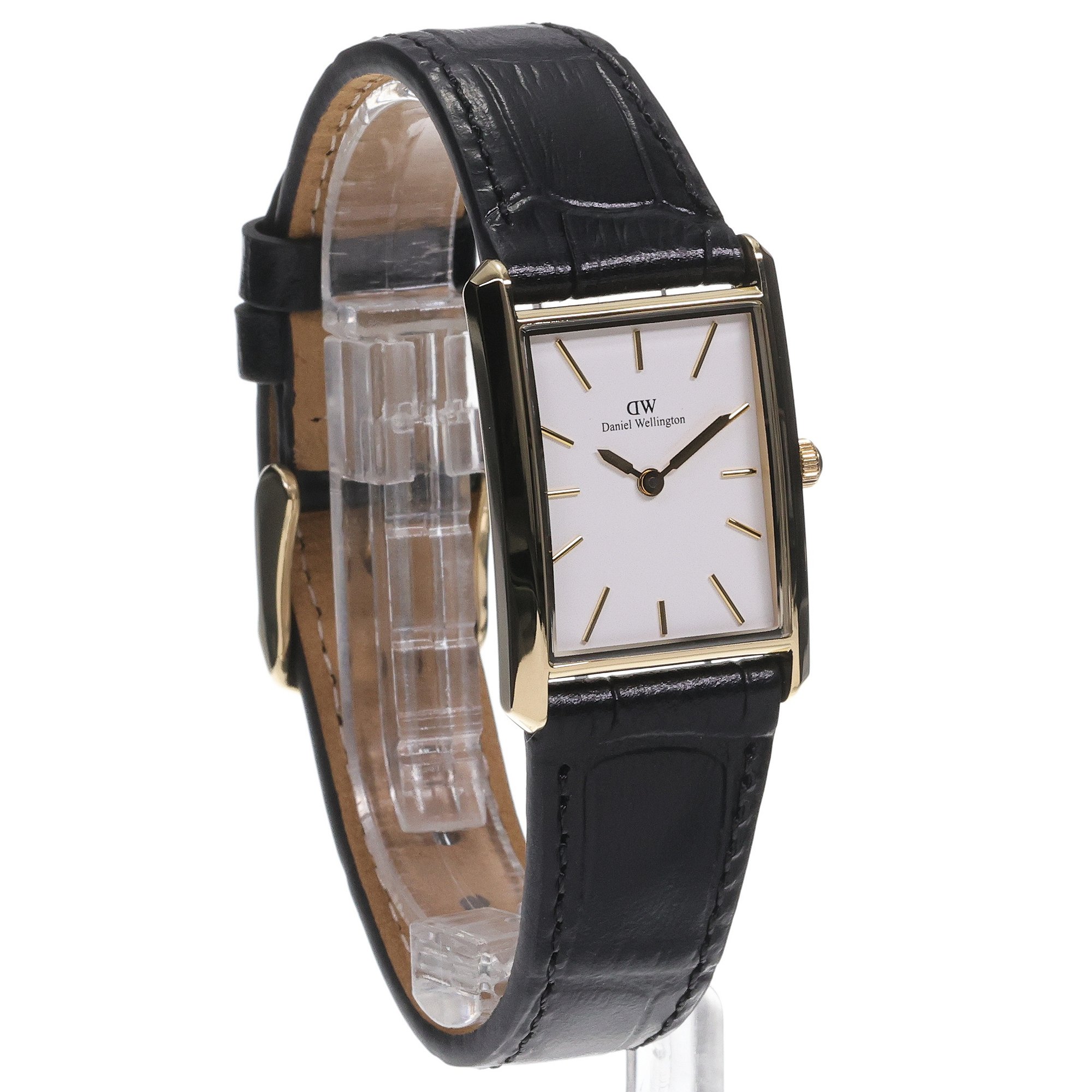 Daniel Wellington DW00100740 zegarek złoty elegancki Bound pasek - miniatura 3