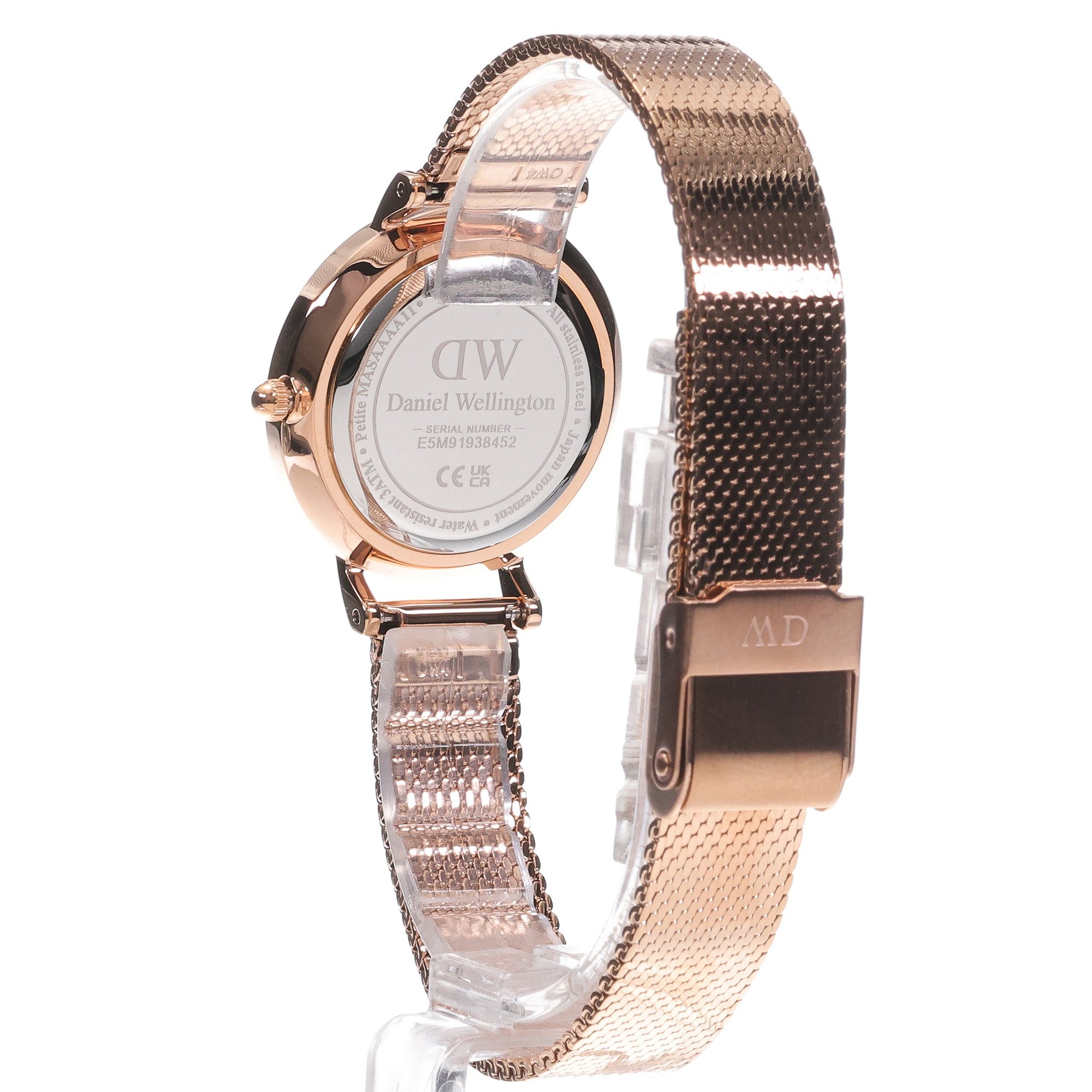 Daniel Wellington DW00100795 Petite Petite Reflection zegarek damski elegancki mineralne