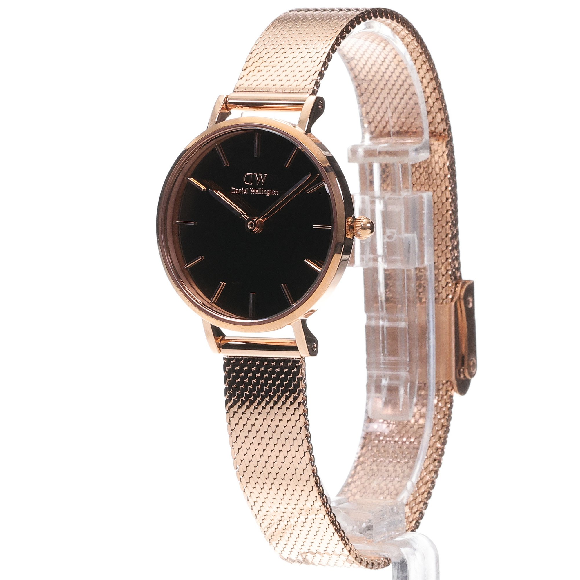 Daniel Wellington DW00100795 Petite Reflection Petite elegancki zegarek różowe złoto