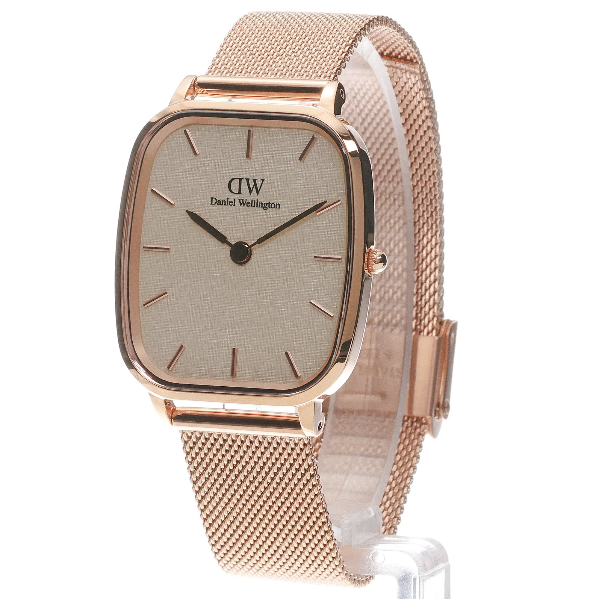 Daniel Wellington DW00100817 Classic Marlon Melrose Linen zegarek męski klasyczny mineralne