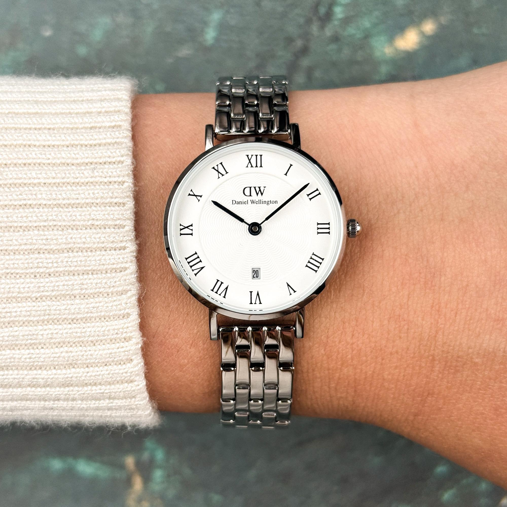 Daniel Wellington DW00100859 zegarek damski klasyczny Damskie bransoleta