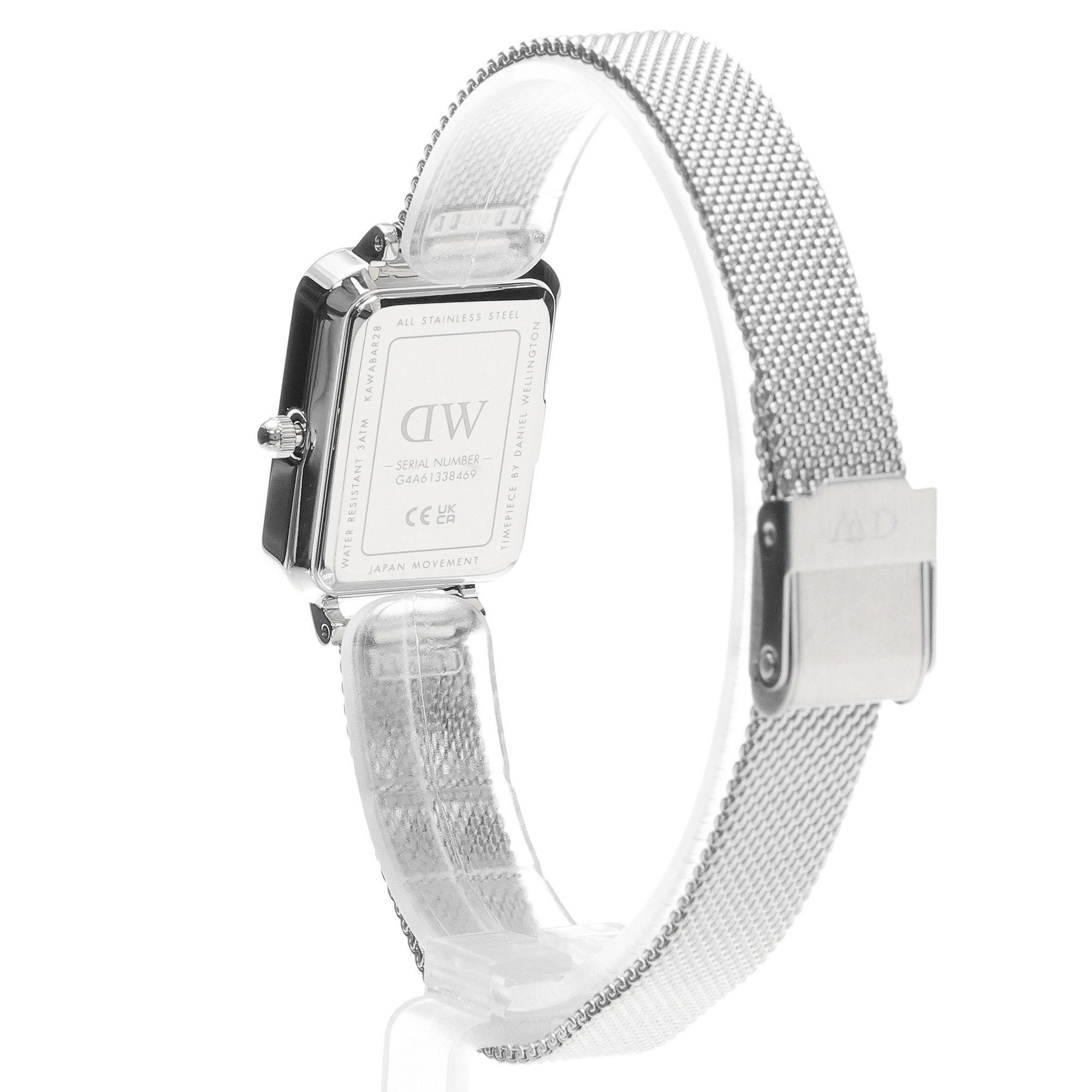 Daniel Wellington DW00100863 Daniel Wellington Quadro Sterling Roman Numerals Date zegarek damski klasyczny mineralne