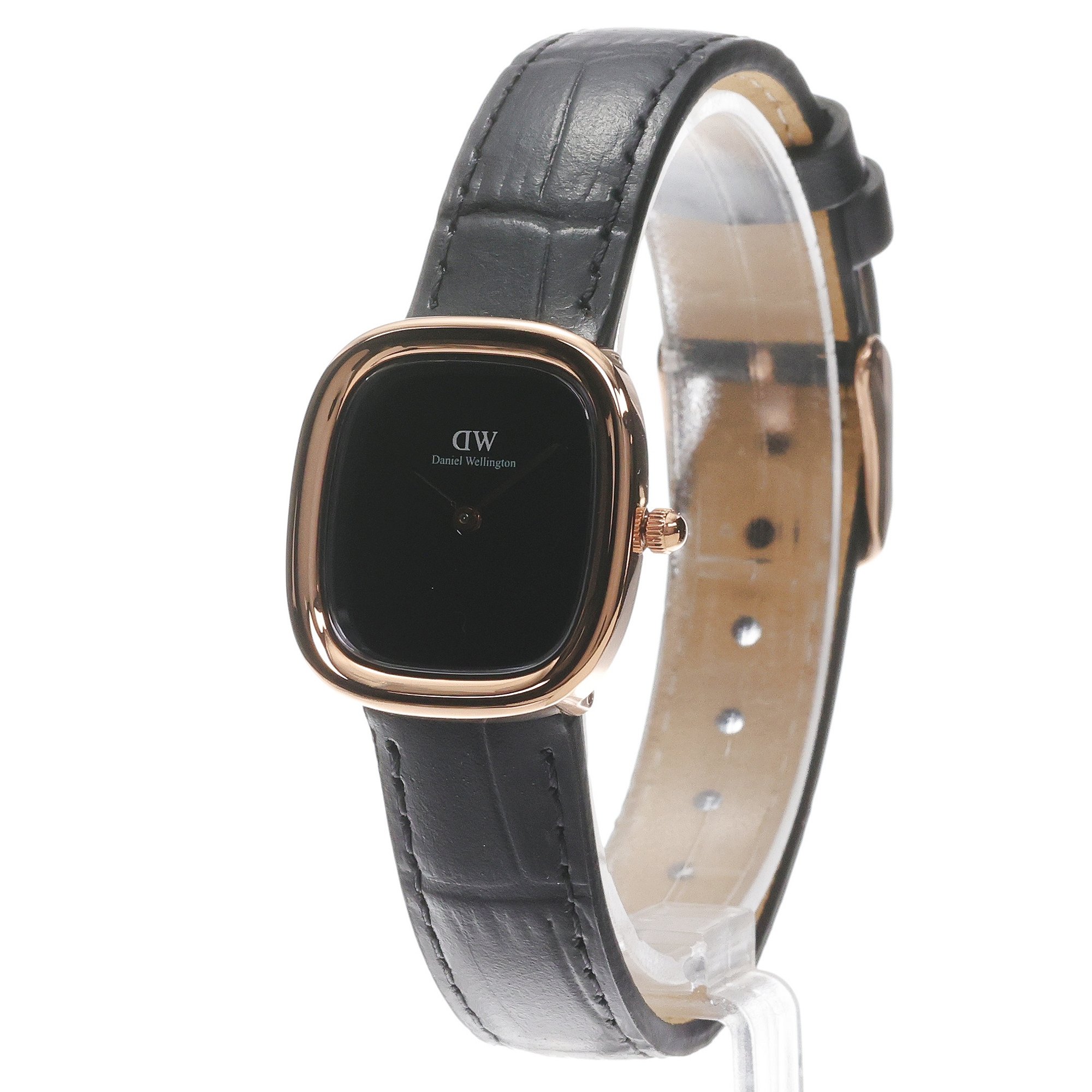 Daniel Wellington DW00100881 Margot Reading Onyx Ceramic Rose Gold Damskie klasyczny zegarek różowe złoto - miniatura 2