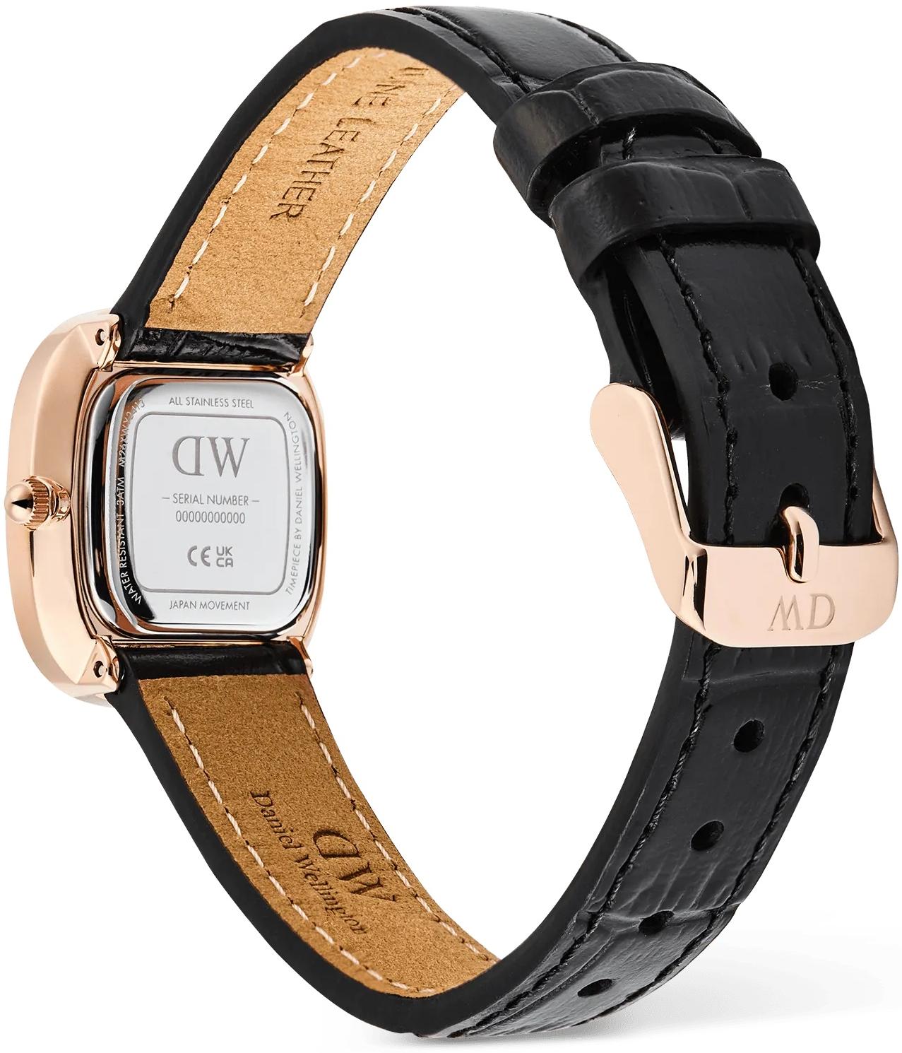 Daniel Wellington DW00100881 zegarek różowe złoto klasyczny Damskie pasek - miniatura 8