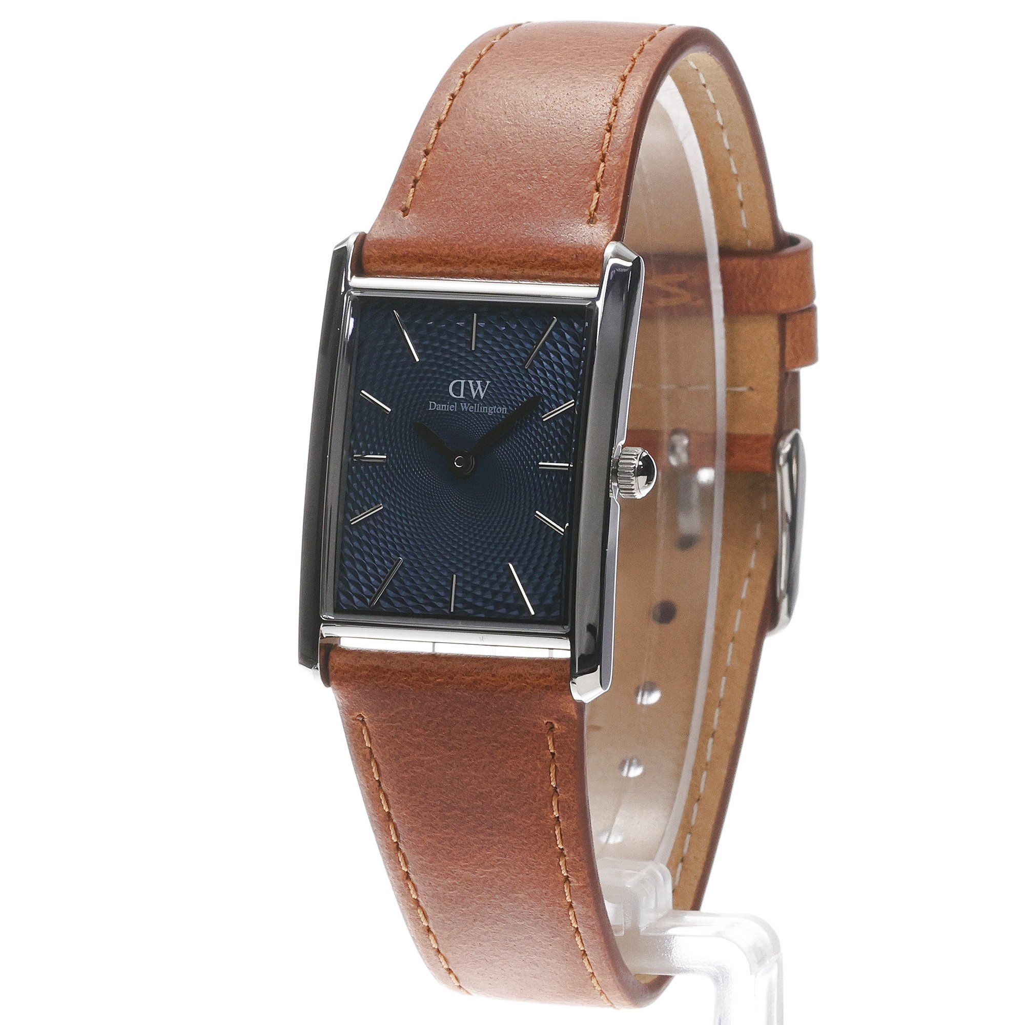 Daniel Wellington DW00100900 Męskie Bound Light Brown Arctic Guilloche Silver zegarek męski klasyczny mineralne - miniatura 2