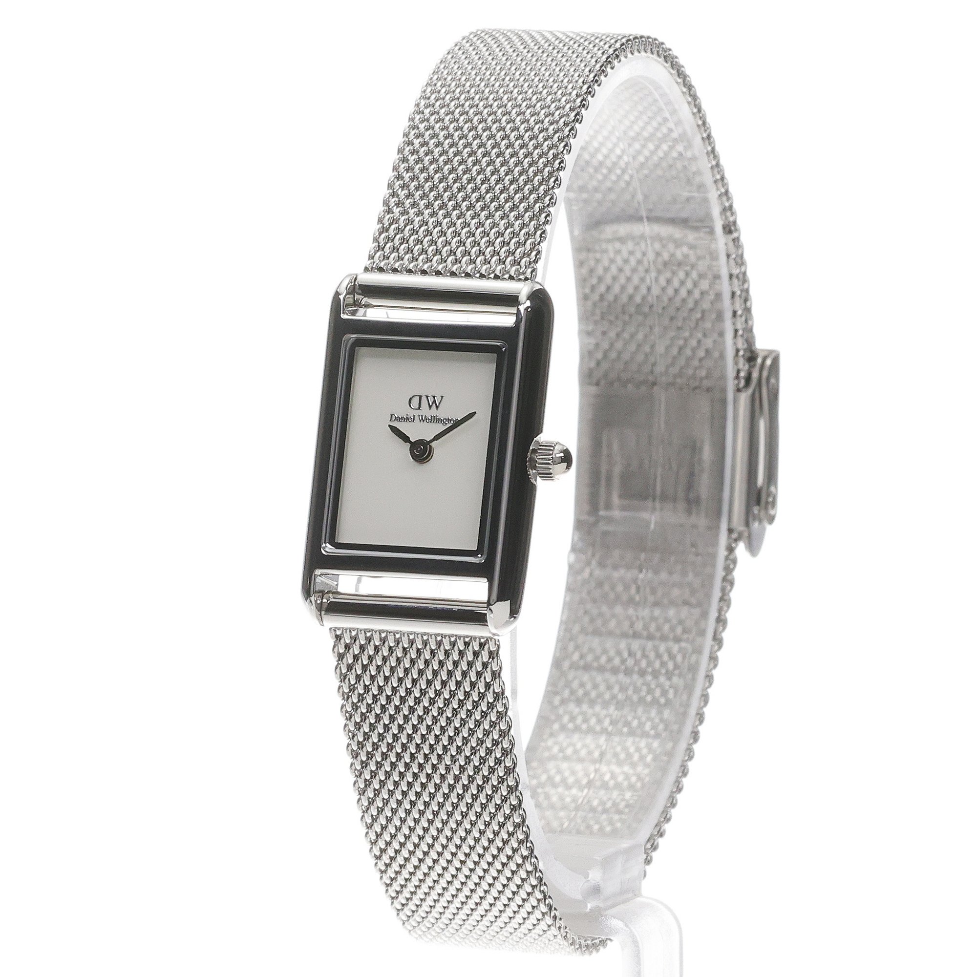 Daniel Wellington DW00100927 Damskie Bound Mini Sterling zegarek damski klasyczny mineralne - miniatura 2