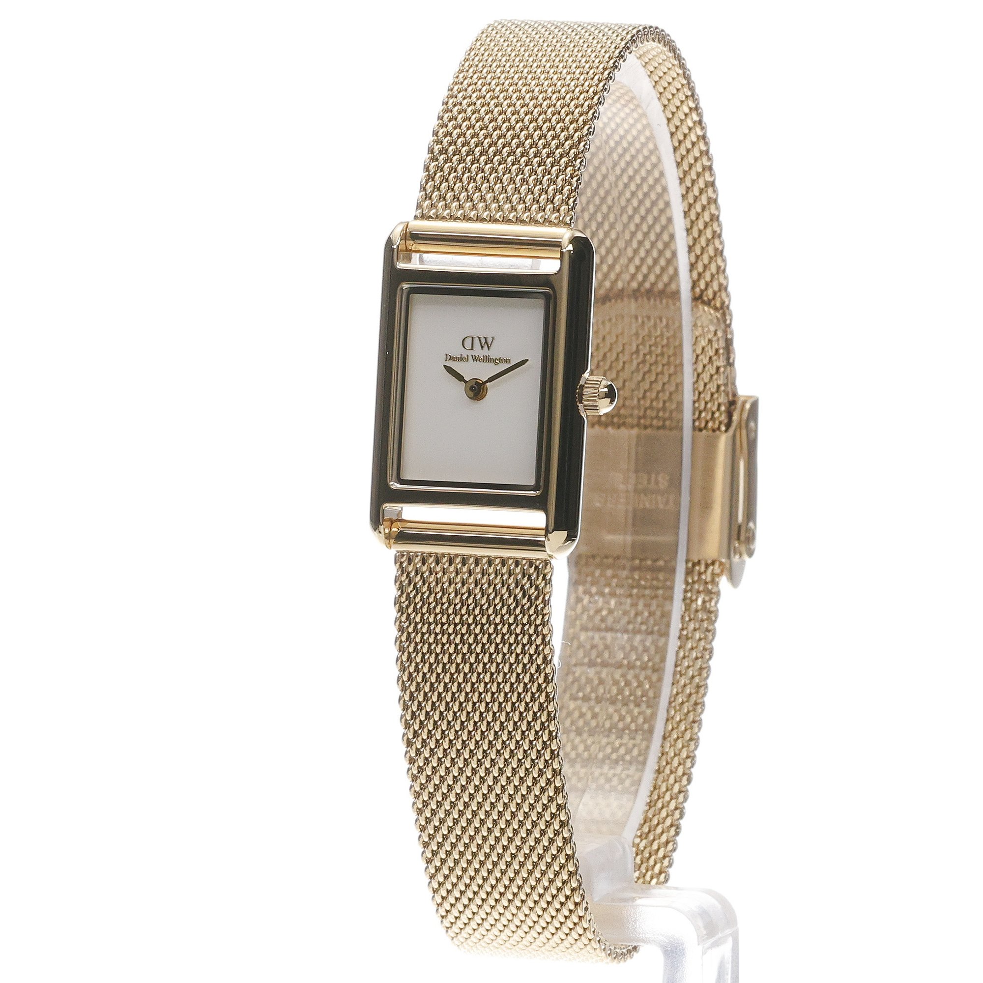 Daniel Wellington DW00100928 Damskie Bound Mini Evergold zegarek damski klasyczny mineralne