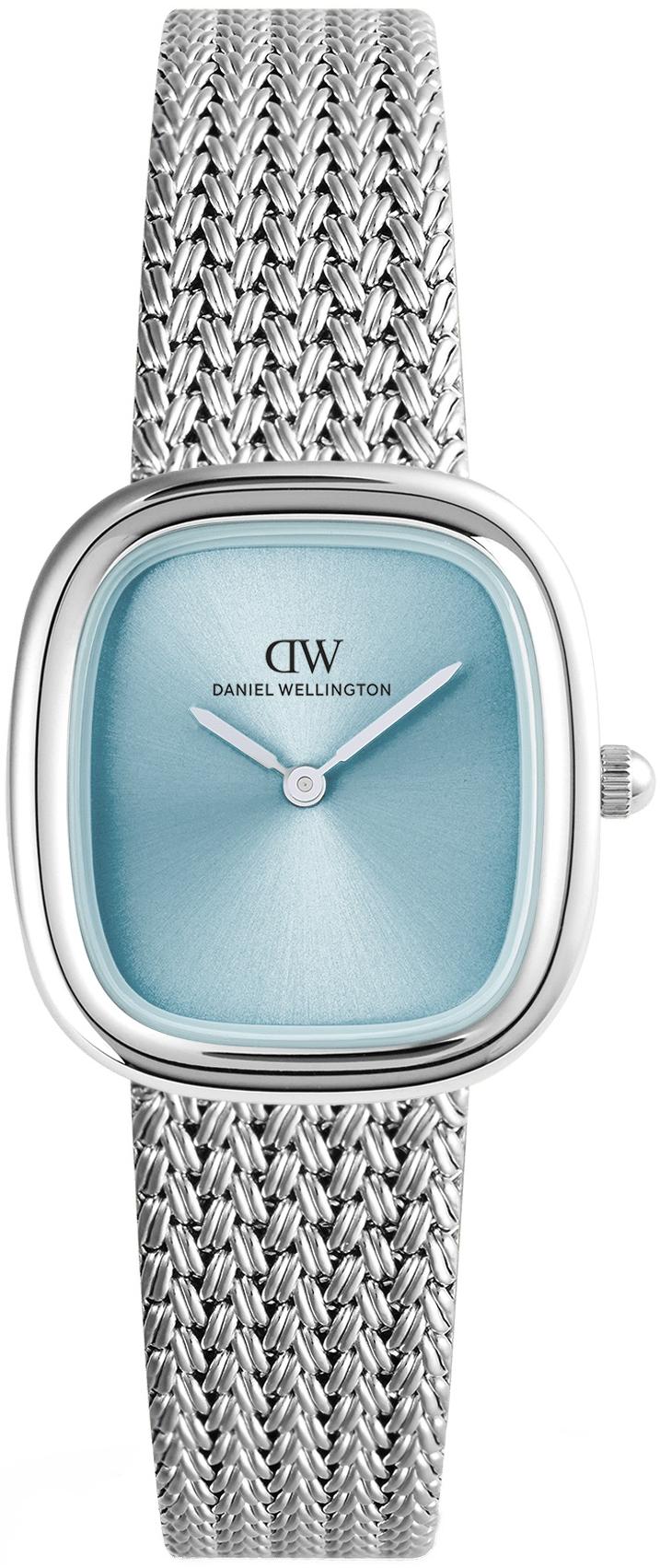 Margot Braided Mesh Ice Blue Silver 24mm Daniel Wellington DW00100966 