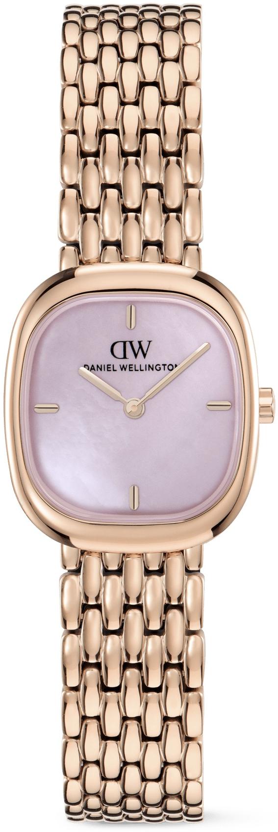 Corta Pink MOP Grain-Link Rose Gold 24mm Daniel Wellington DW00100990 