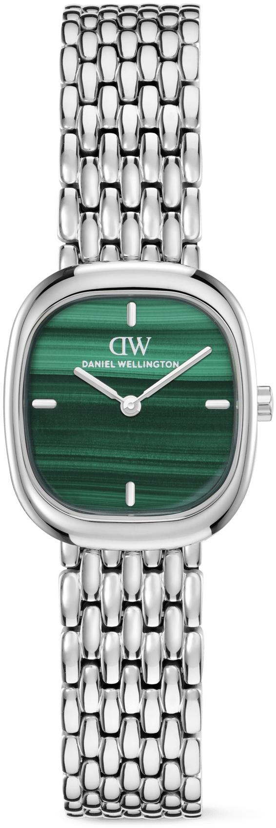 Corta Malachite Grain-Link Silver 24mm Daniel Wellington DW00100991 