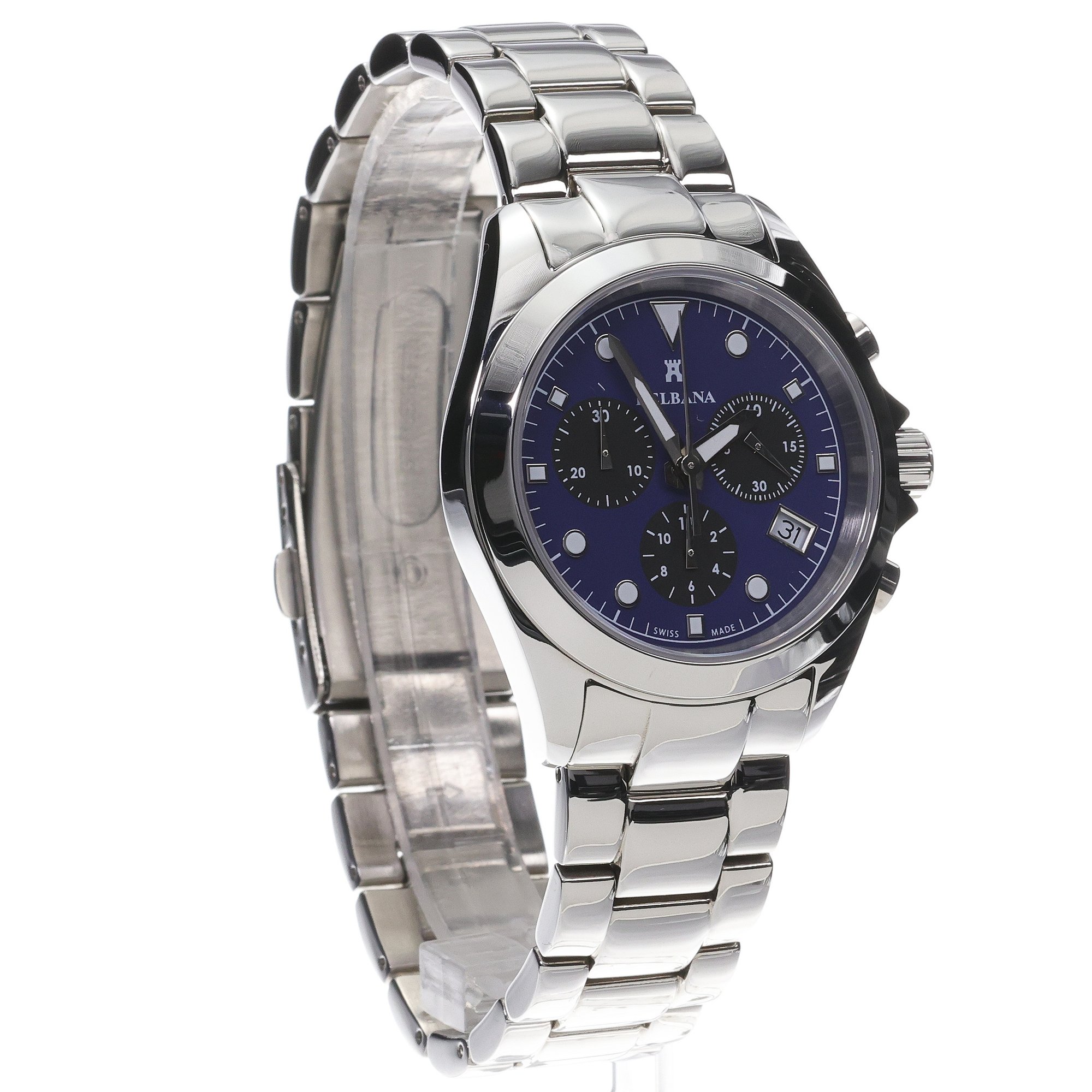 Delbana 417017646041 Ravenna Chronograph zegarek elegancki Ravenna