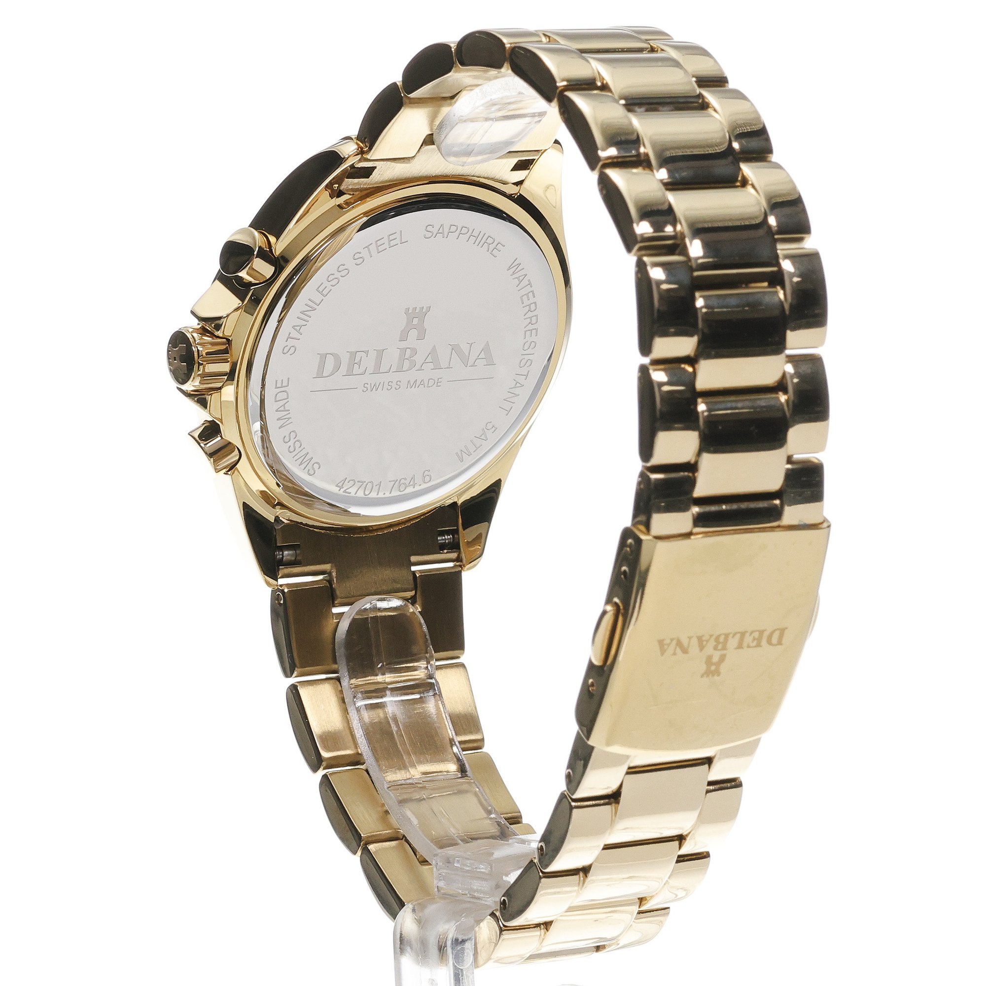 Delbana 427017646011 Ravenna Chronograph zegarek elegancki Ravenna