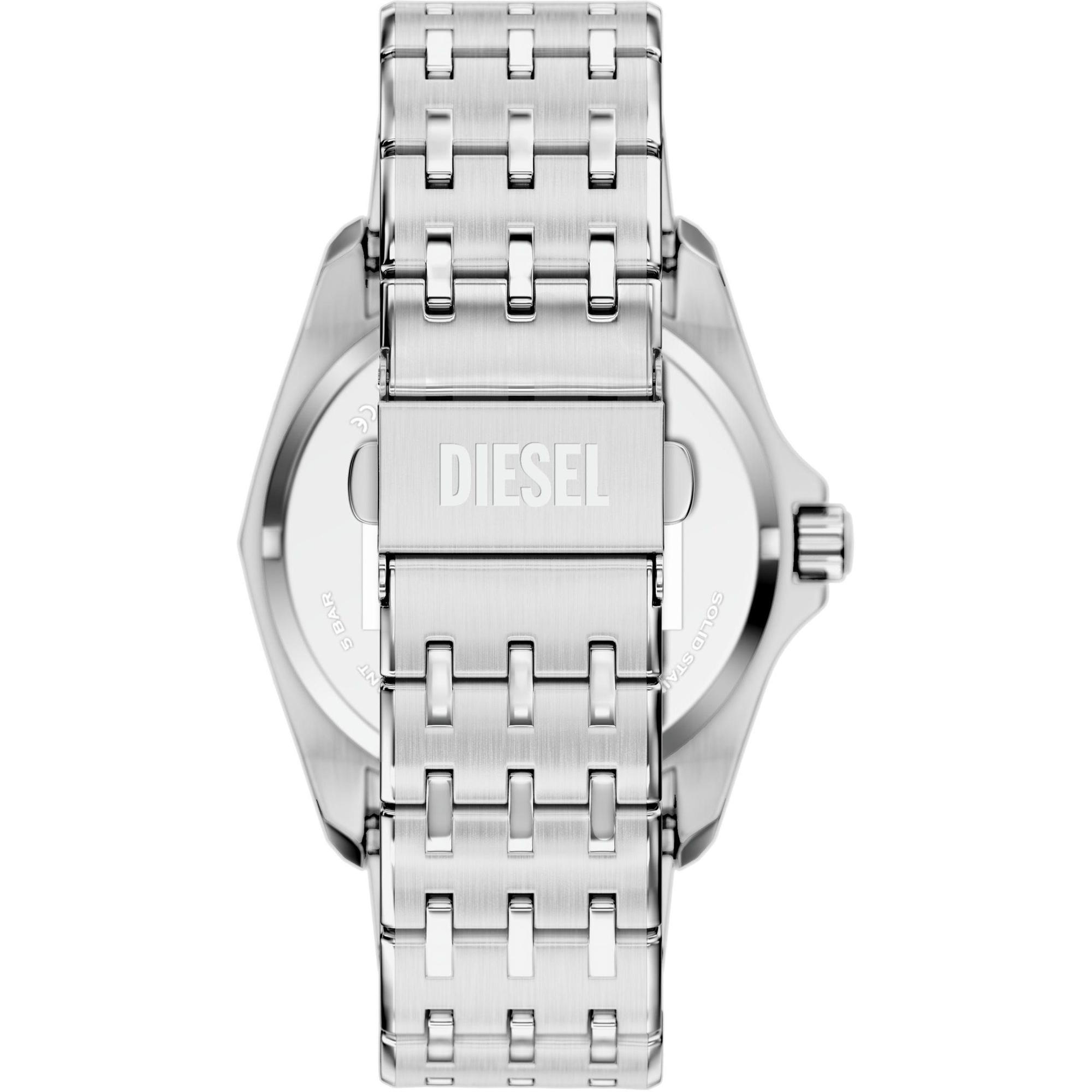 Diesel DZ2237 Stinger Męskie fashion-modowy zegarek srebrny - miniatura 10