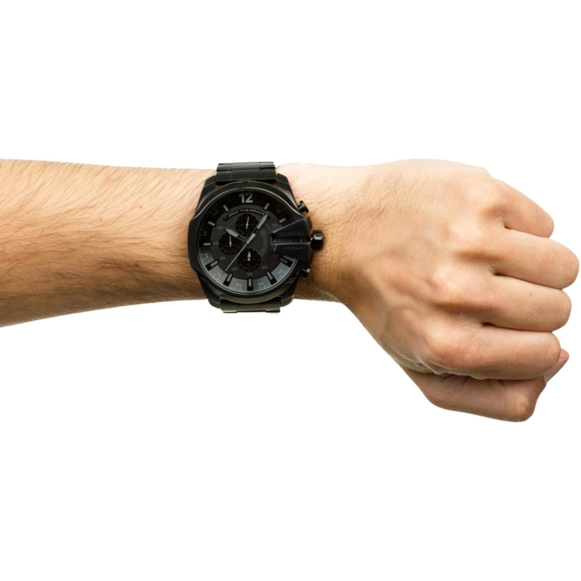 Diesel DZ4355 Chief MEGA CHIEF Chrono zegarek męski fashion-modowy mineralne