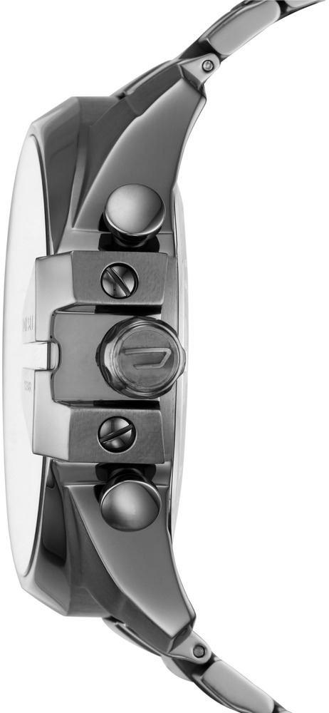 Diesel DZ4421 zegarek srebrny fashion-modowy Chief bransoleta