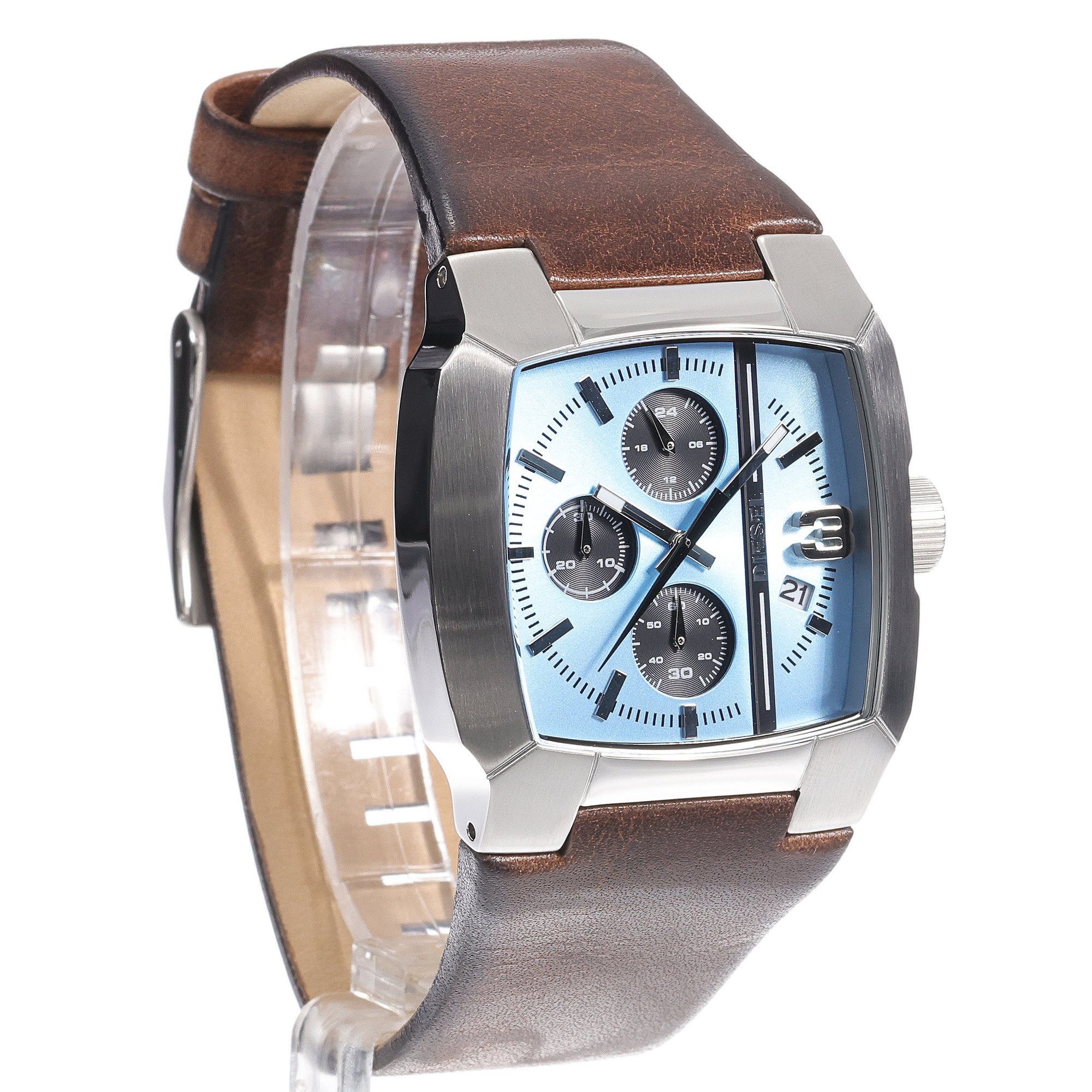 Diesel DZ4675 zegarek srebrny fashion-modowy Męskie pasek